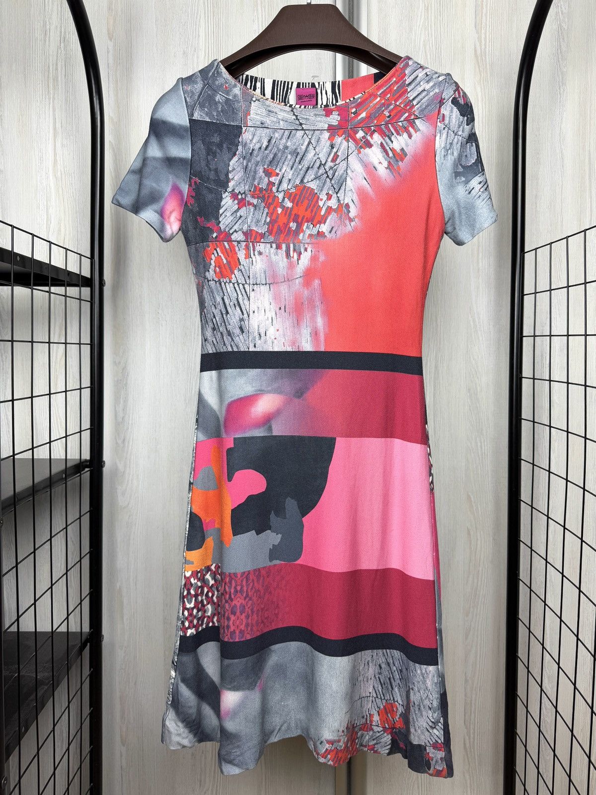 Other Save The Queen multicoloured midi dress made in Italy Size M / US 6-8 / IT 42-44 - 2 Thumbnail