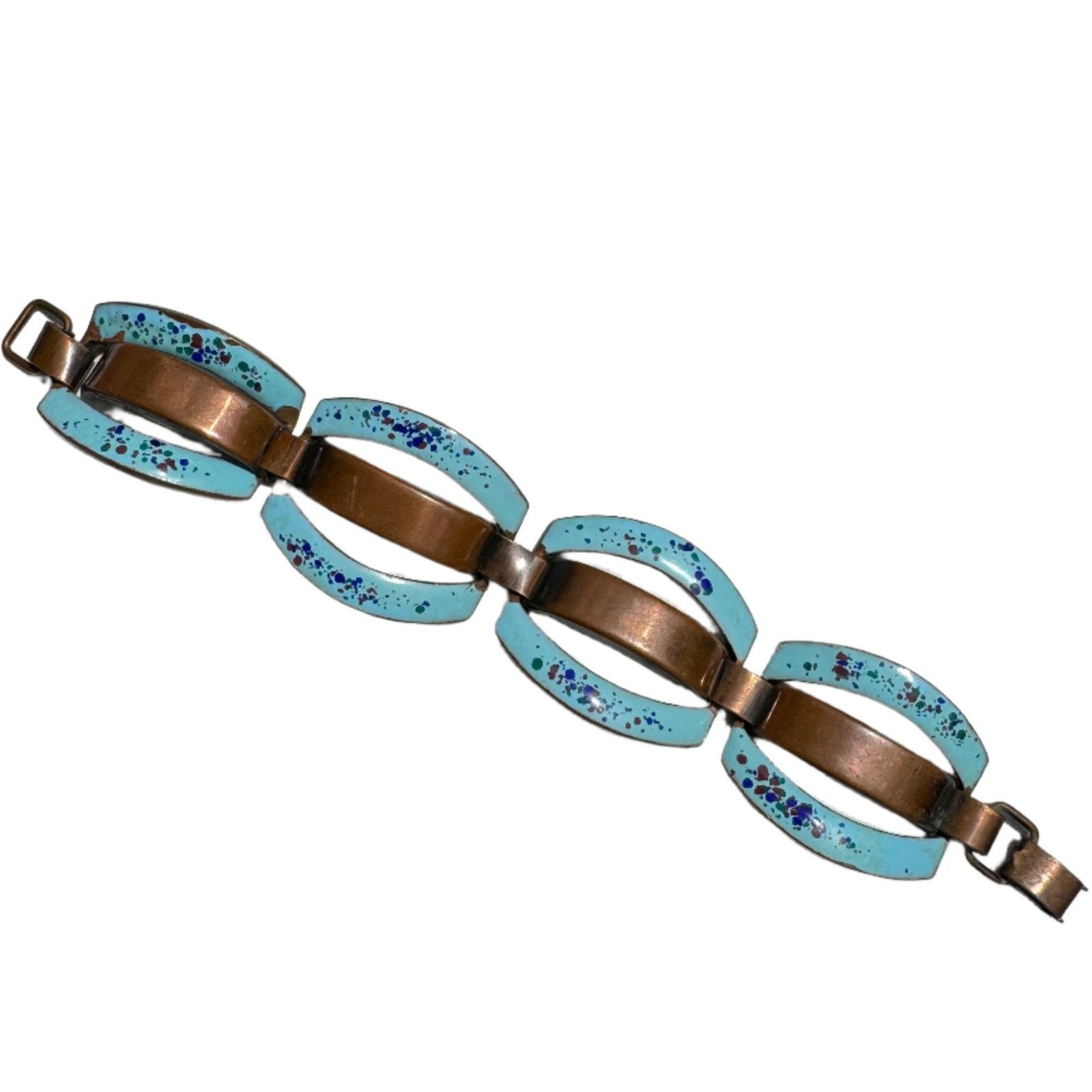Vintage Vintage Rebajes Bracelet Copper 1950s Size ONE SIZE - 1 Thumbnail