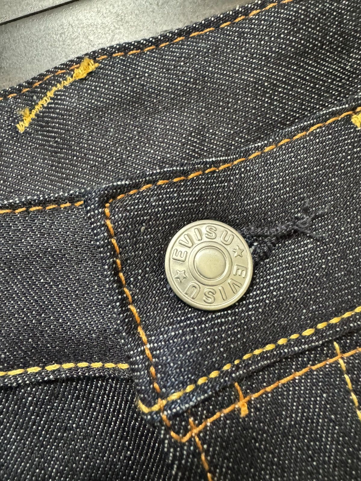 Evisu × Palace Palace Evisu Selvedge Long Denim Short Raw Size US 32 / EU 48 - 9 Thumbnail