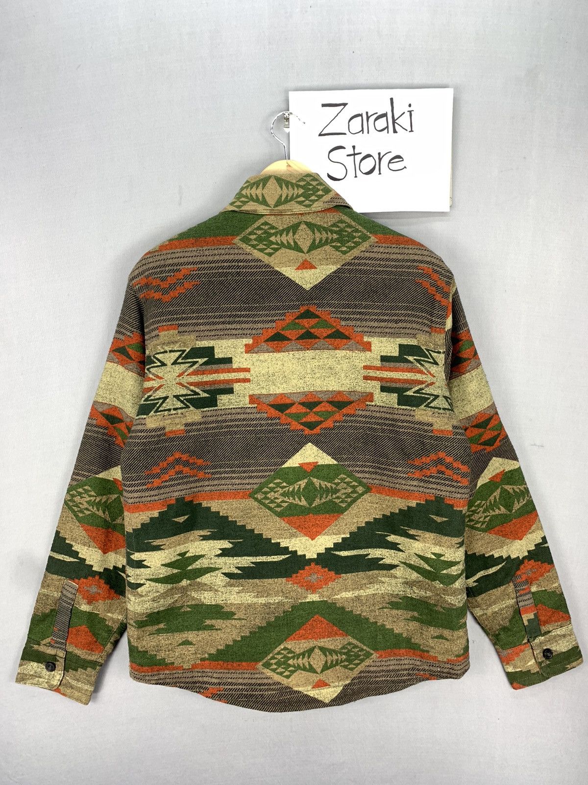 American Eagle Outfitters Navajo Button Up Flannel Jacket Size US L / EU 52-54 / 3 - 7 Thumbnail