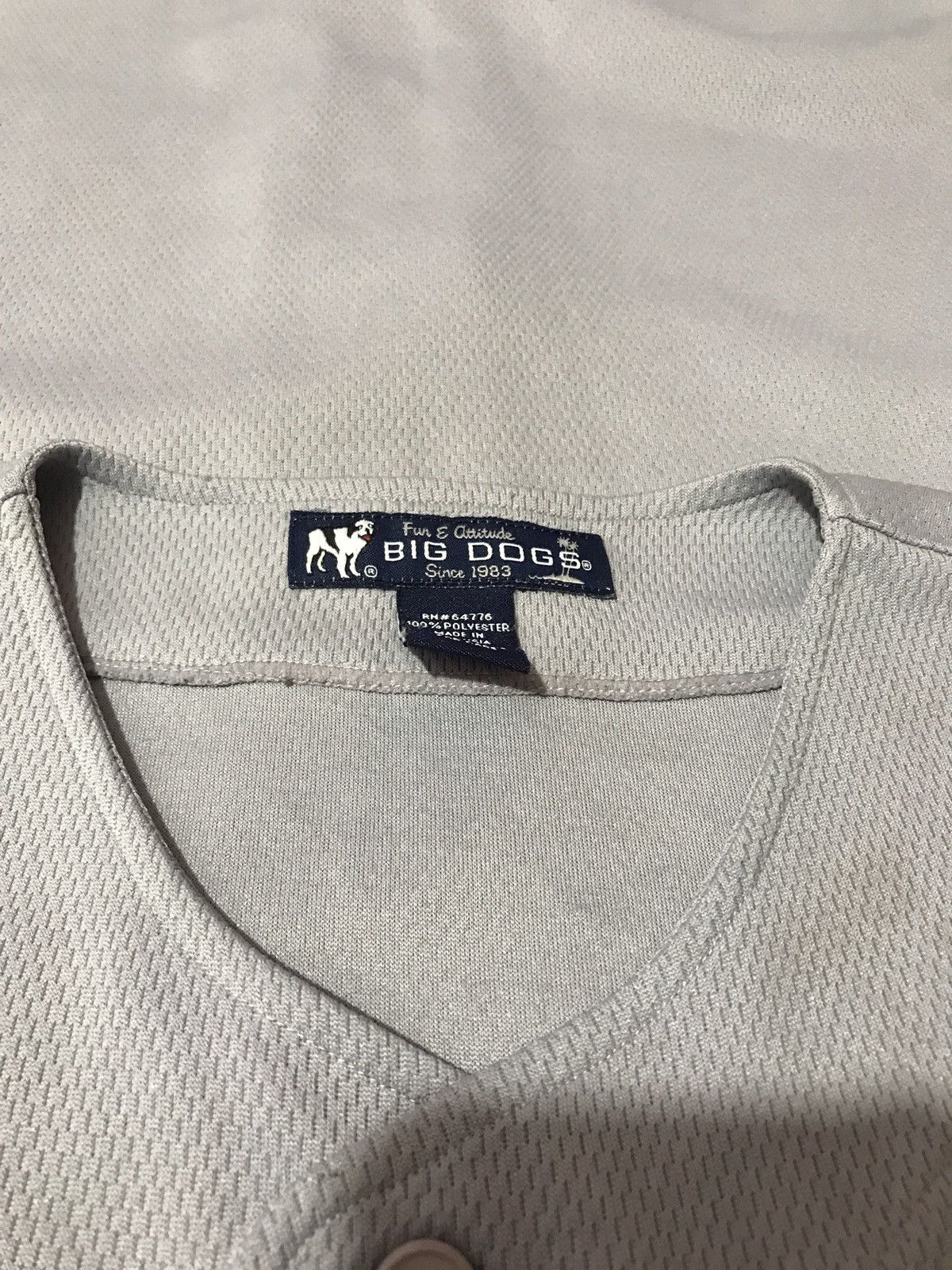 Big Dogs Big Dogs Baseball Shirt #83 Size XL Size US XL / EU 56 / 4 - 4 Thumbnail