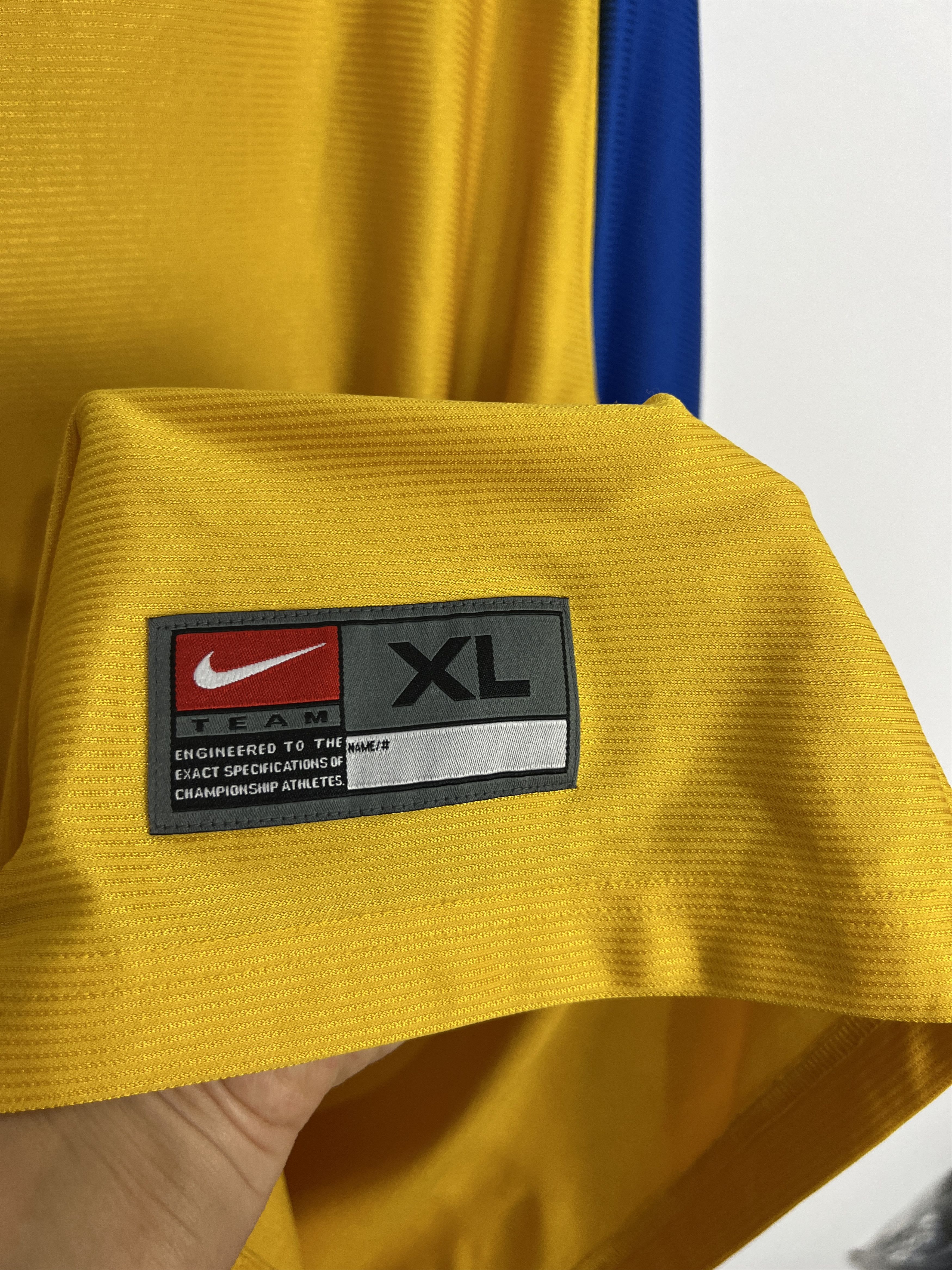 Nike Vintage Football Template Shirt Soccer Long Sleeve Jersey Size US XXL / EU 58 / 5 - 4 Thumbnail