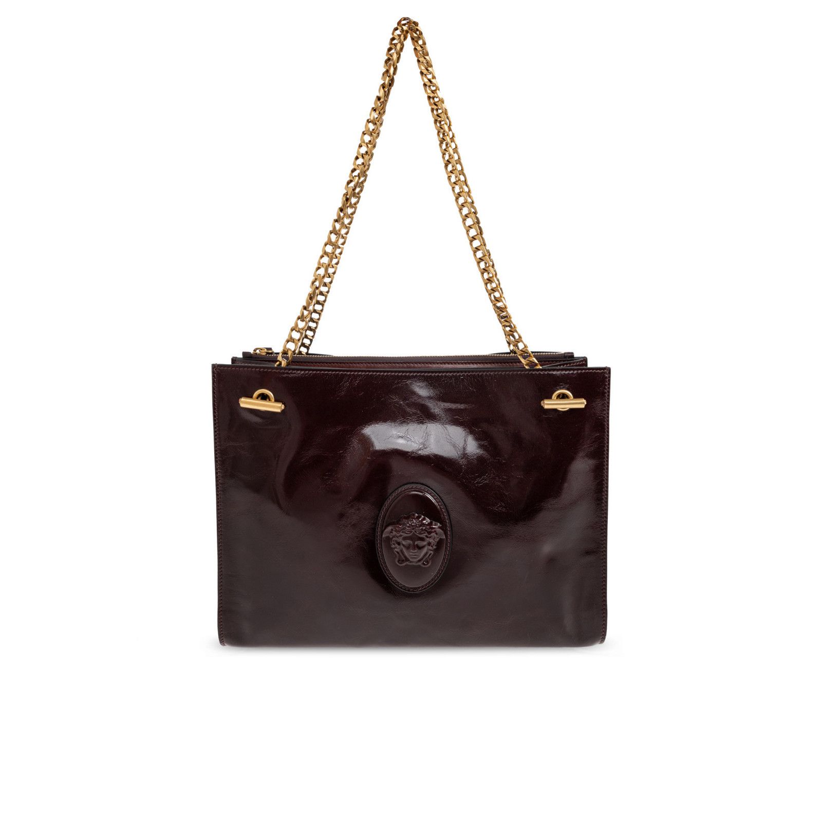 Versace VERSACE Cabine Burgundy Shoulder Bag New & Authentic Size ONE SIZE - 1 Thumbnail