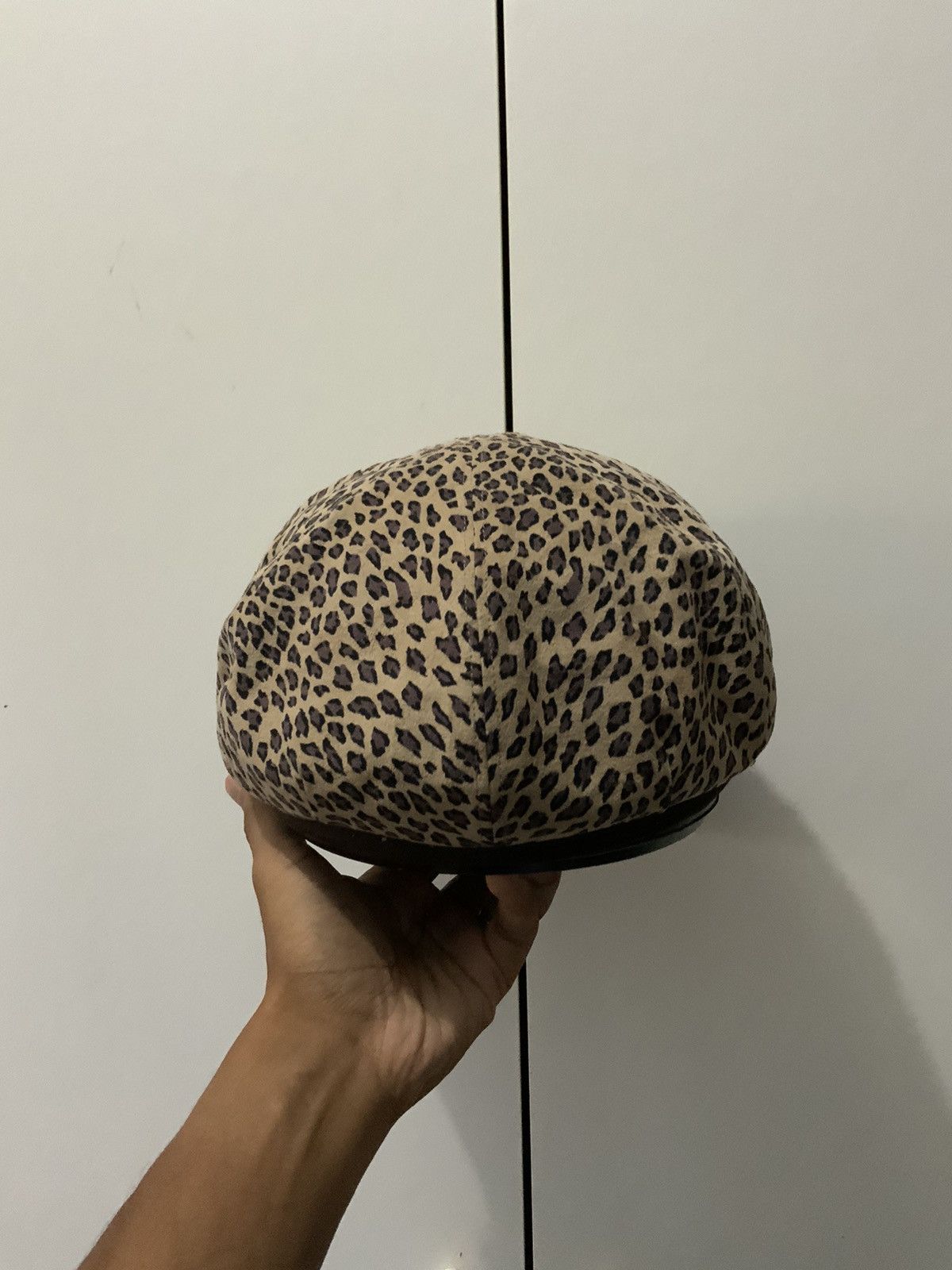 Hat Club Toray Ecsaine Leopard Japan Made Hat Size ONE SIZE - 3 Thumbnail