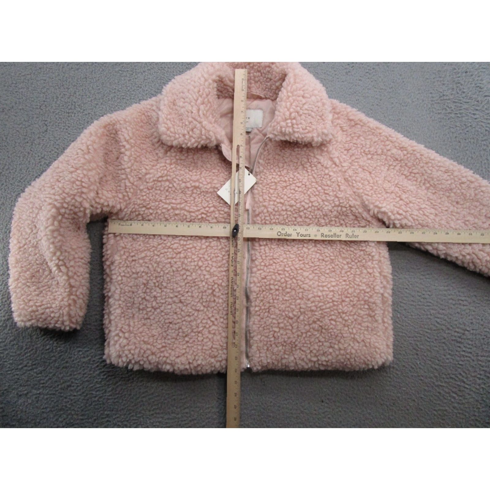 Vintage A New Day Jacket Pink Quilted Lined Full Zip Women's Size L Size L / US 10 / IT 46 - 4 Thumbnail