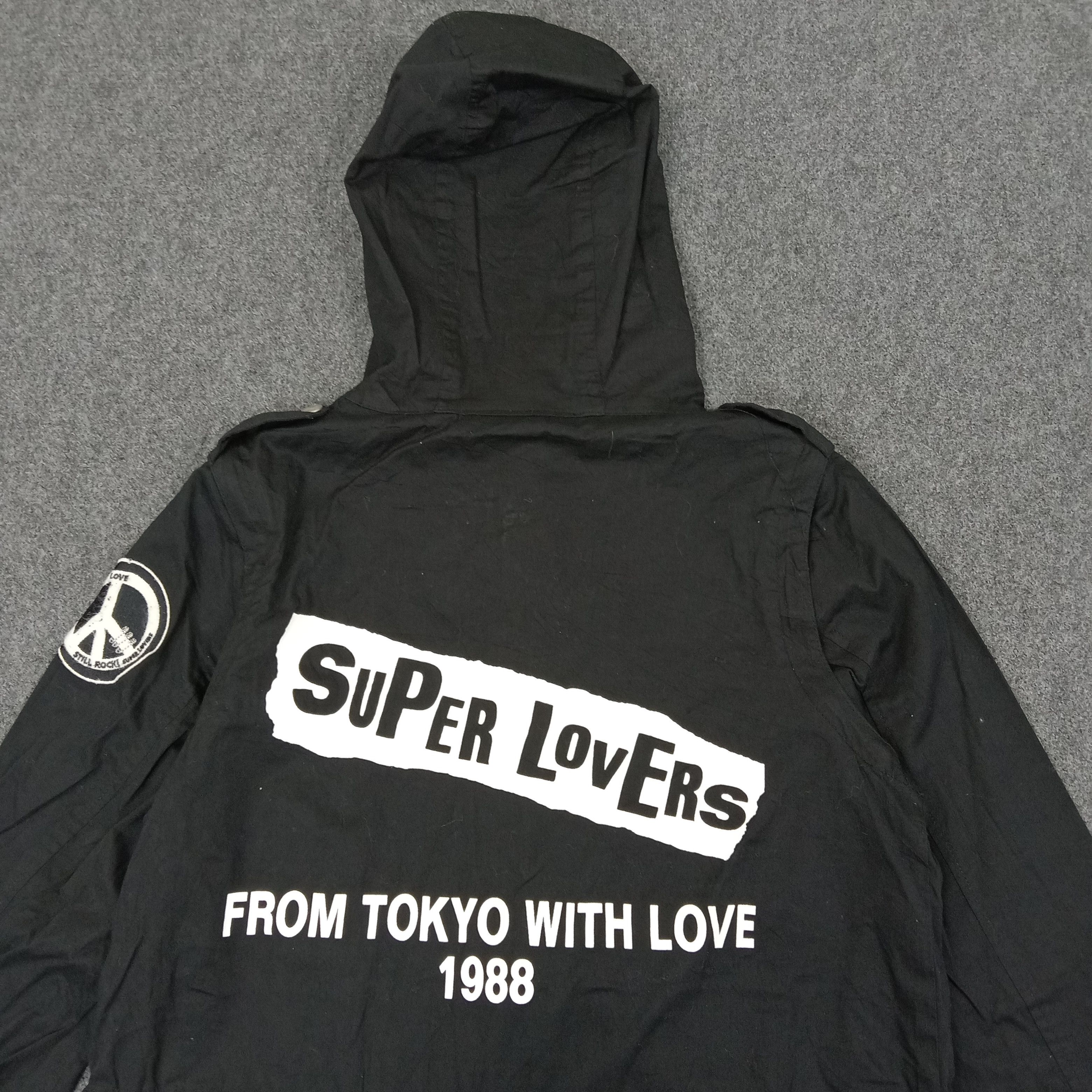 Vintage Super Lovers Japanese Punk Style Long Jacket c234n6 Size US S / EU 44-46 / 1 - 2 Thumbnail