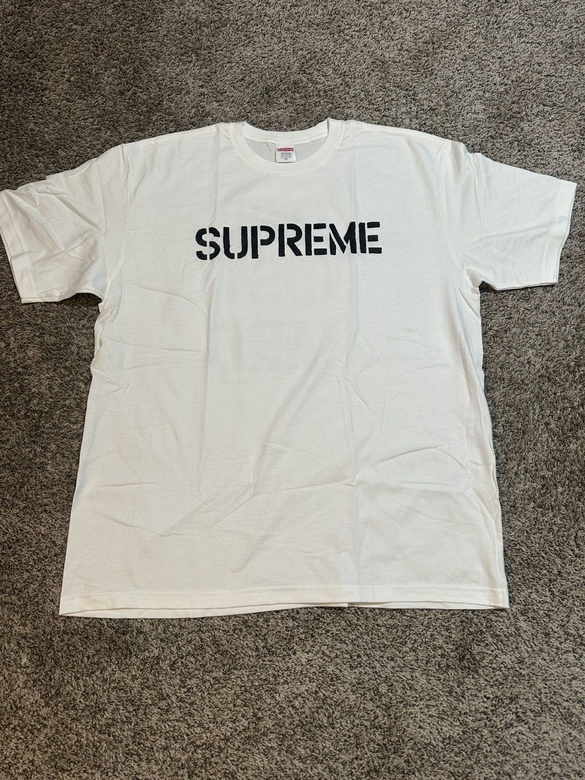 Supreme Supreme hard tee Size US XL / EU 56 / 4 - 1 Thumbnail