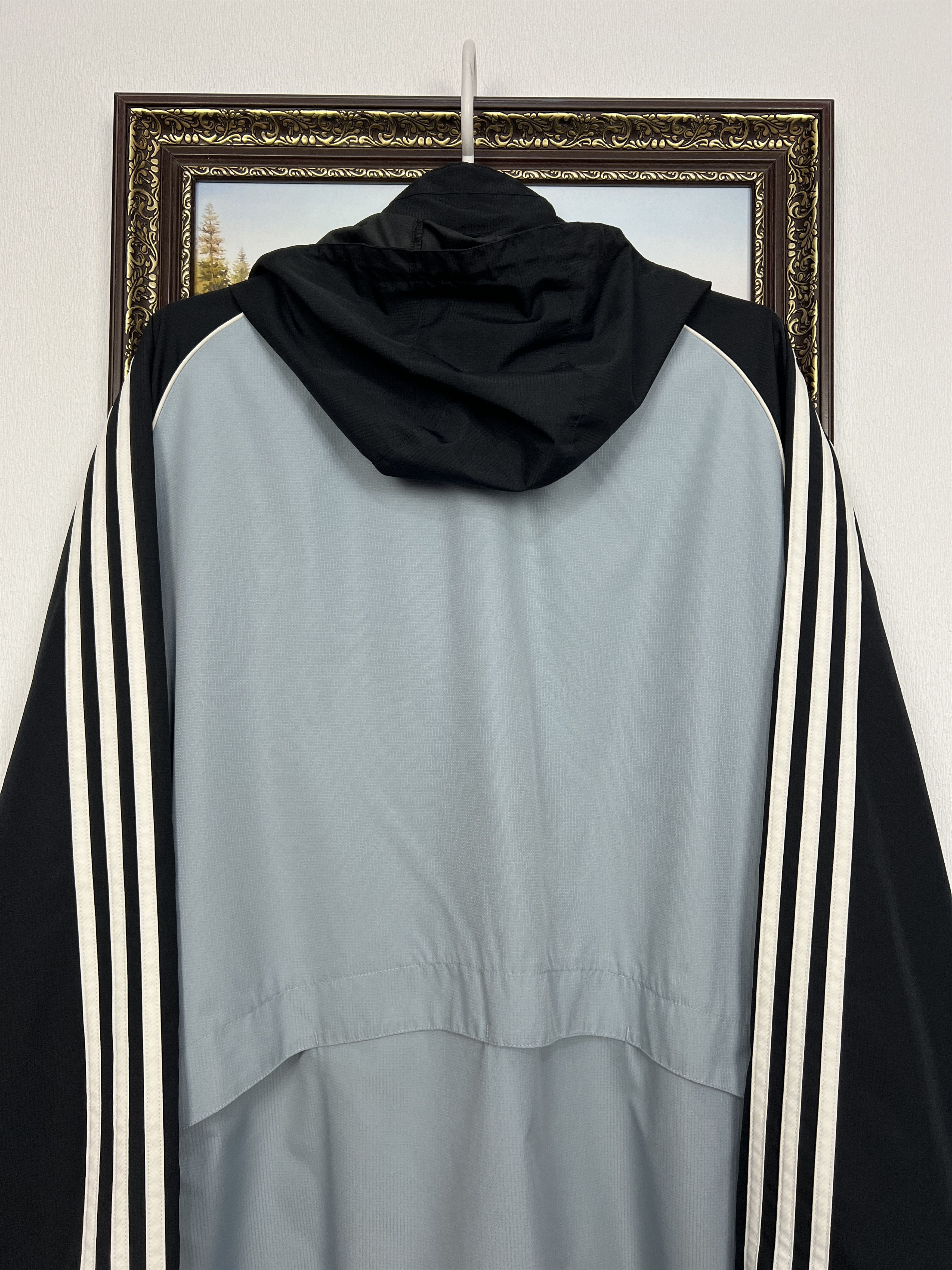 Adidas Newcastle United Football Rain Hooded Jacket Track Top Size US M / EU 48-50 / 2 - 9 Thumbnail