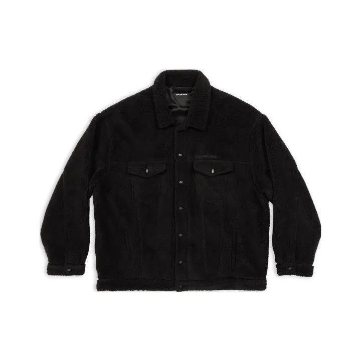 Balenciaga Balenciaga Black Long Sleeve Jacket 0079-2507 Size US M / EU 48-50 / 2 - 1 Thumbnail