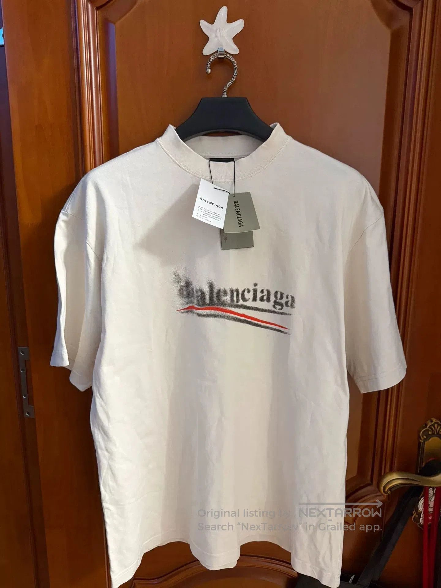 Balenciaga Balenciaga Blur Coke Short Sleeve S. Size US S / EU 44-46 / 1 - 1 Thumbnail