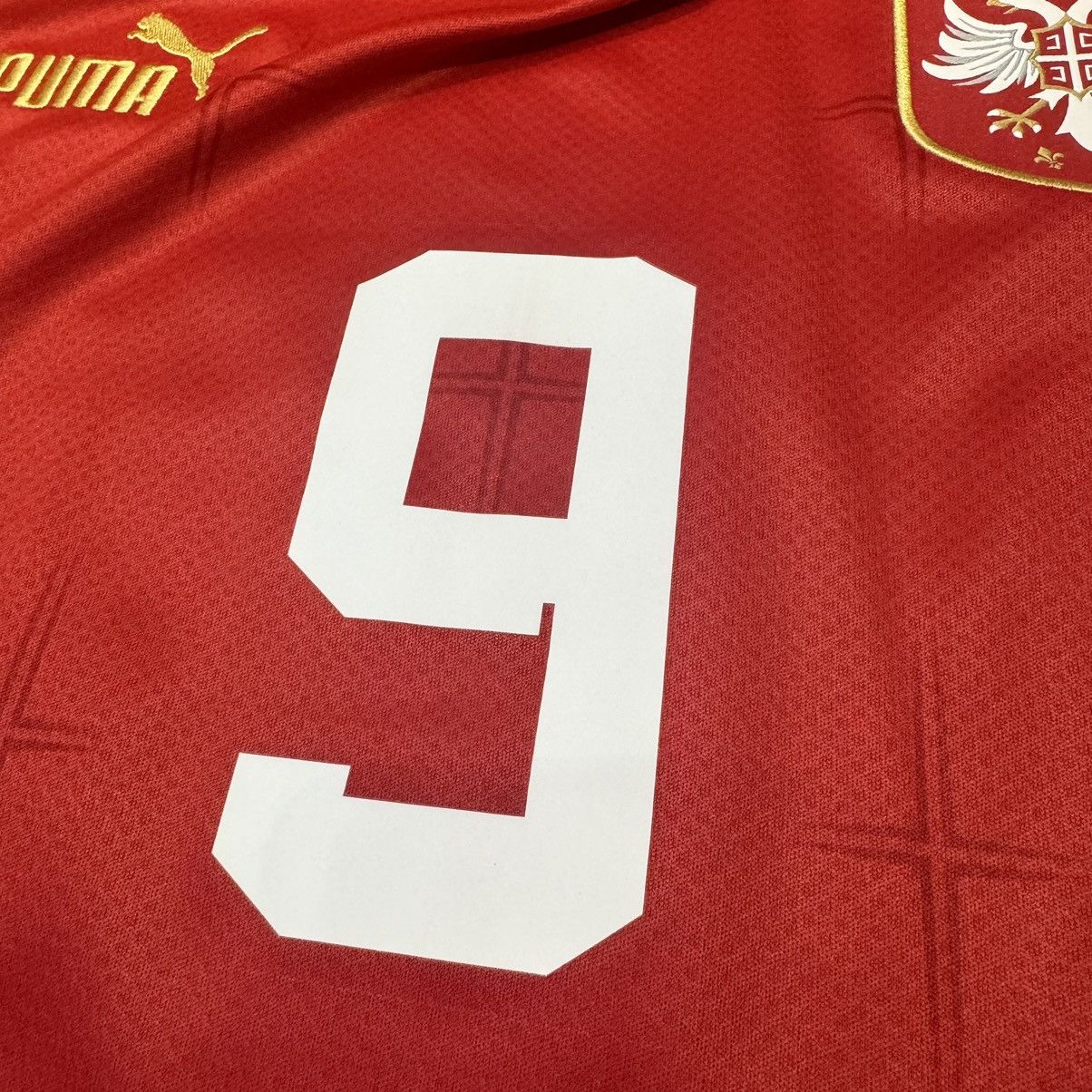 Puma Serbia 22/23 home shirt #9 Mitrovic (Bnwt) Size US S / EU 44-46 / 1 - 4 Thumbnail