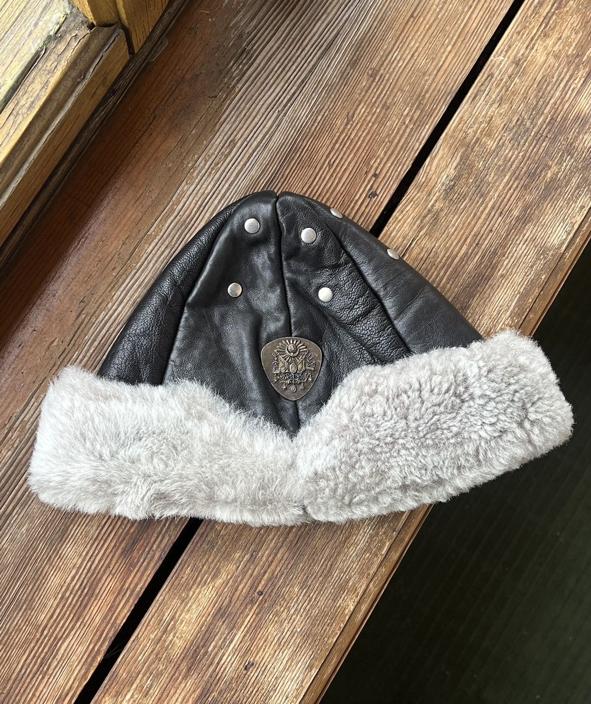 Japanese Brand OpiumBlack Y2K Mongolian hat Vintage Rap Fur hype Size ONE SIZE - 2 Thumbnail