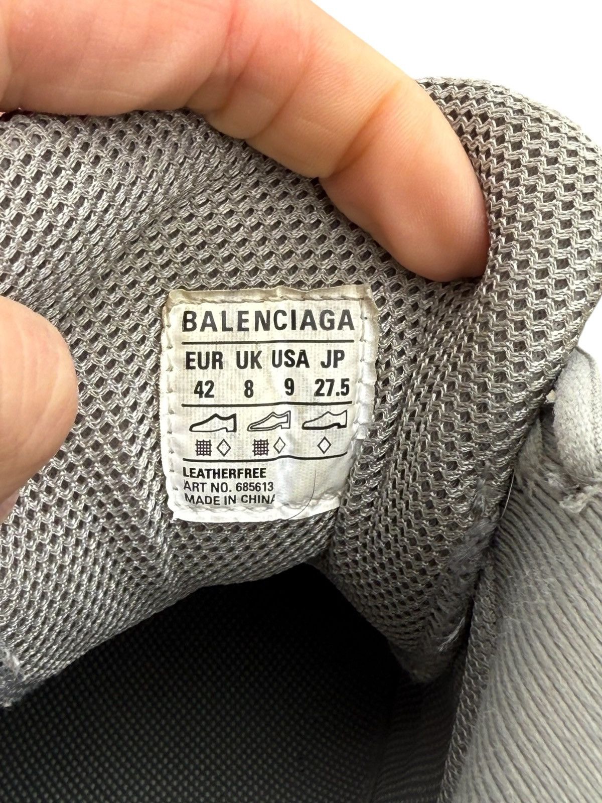 Balenciaga Balenciaga defenders grey Size US 9 / EU 42 - 10 Thumbnail