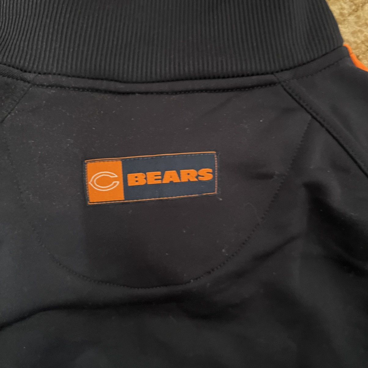 NFL Chicago Bears NFL Warmup Jacket Blue Orange Men's Size XL Size US XL / EU 56 / 4 - 6 Thumbnail