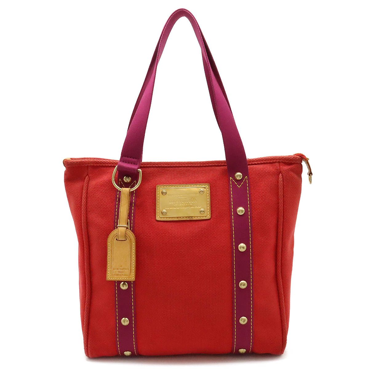 Louis Vuitton Louis Vuitton Louis Vuitton Antigua Line Canvas Cabas MM Tote Bag M40034 Canvas Tote Bag M40034 in Good Condition Size ONE SIZE - 1 Thumbnail