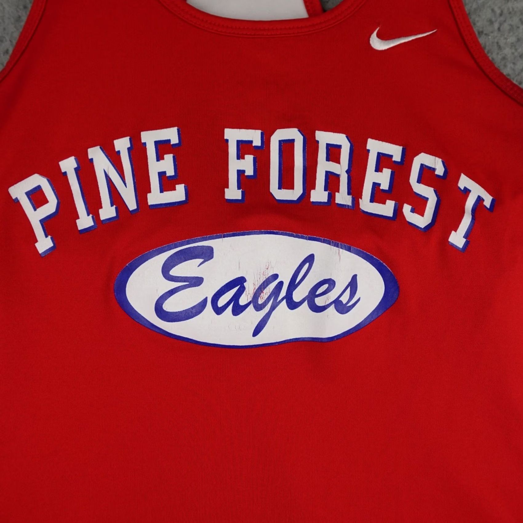 Nike Nike Dri-Fit Shirt Womens Medium Red Sleeveless Singlet Running Gym Size M / US 6-8 / IT 42-44 - 7 Thumbnail