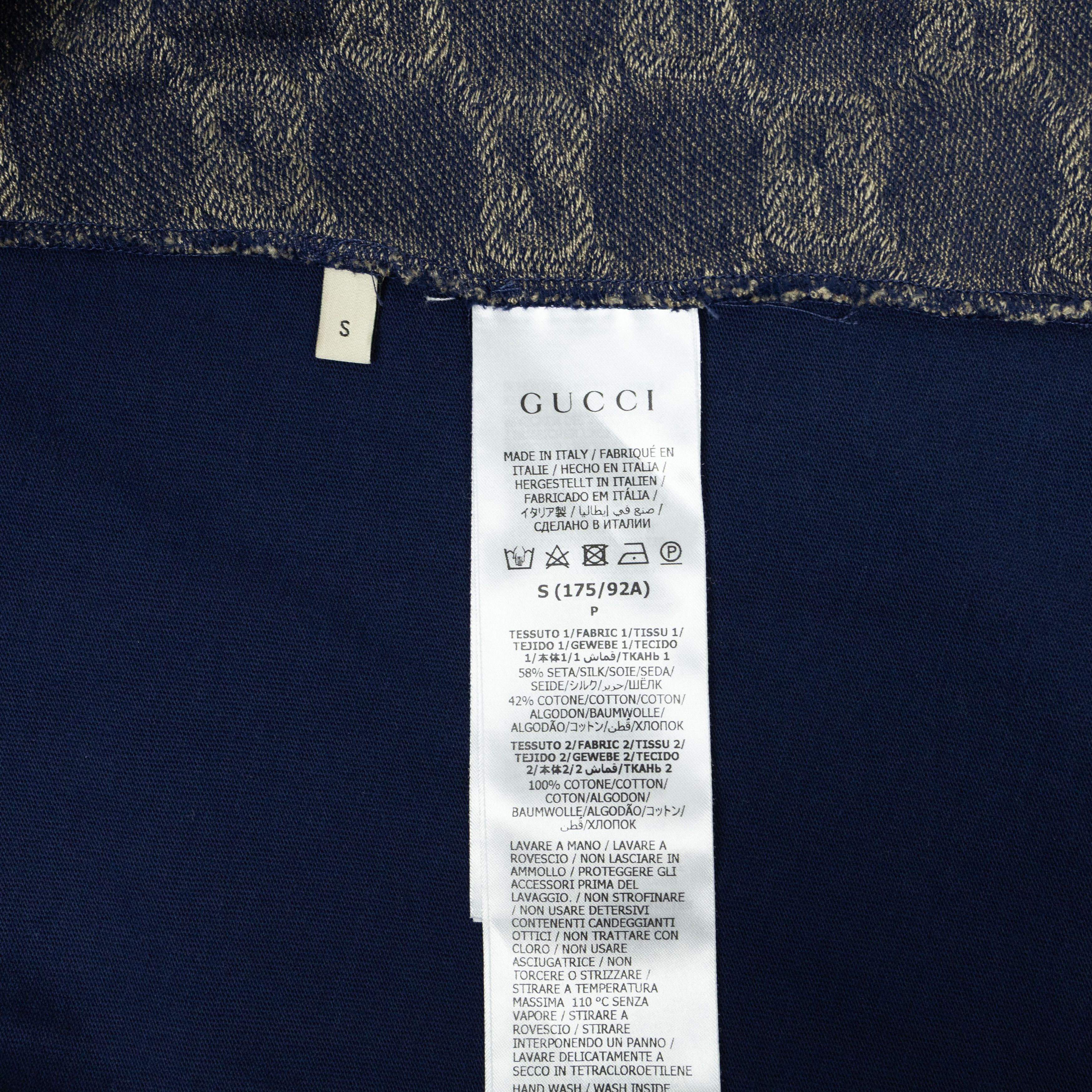Gucci Gucci Knitted GG Monogram Polo Size US S / EU 44-46 / 1 - 3 Thumbnail
