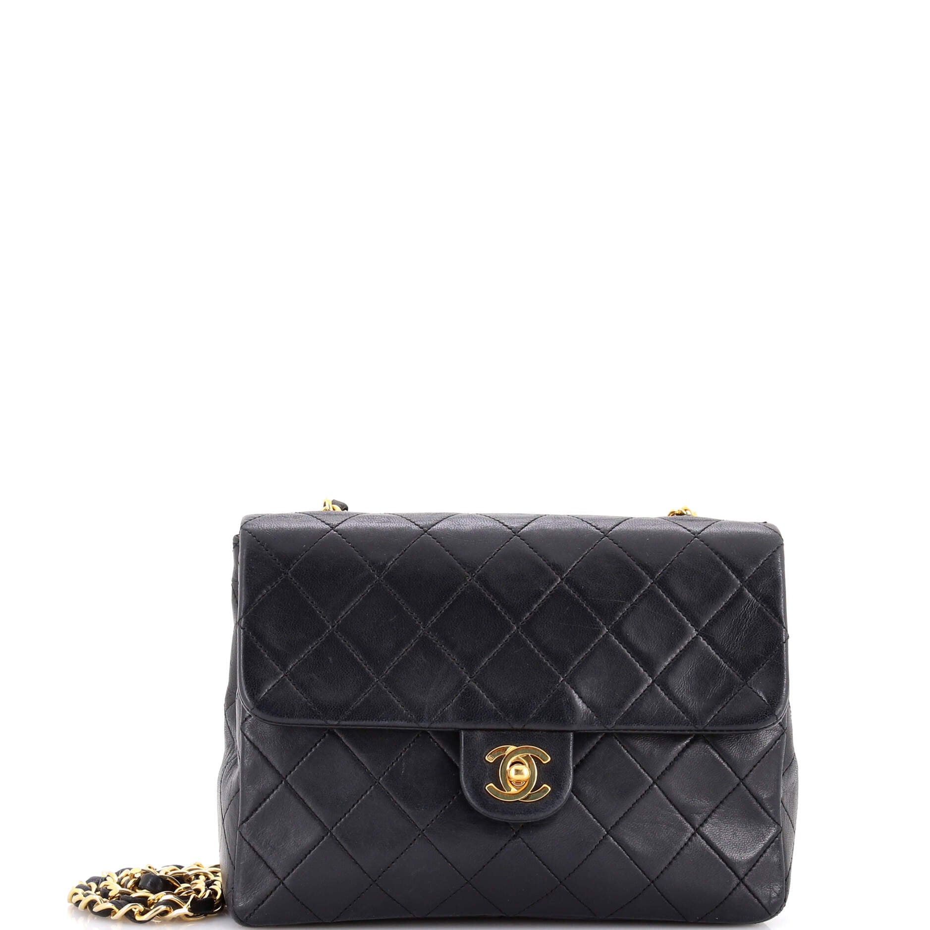 Chanel Vintage Square Classic Flap Bag Size ONE SIZE - 1 Thumbnail