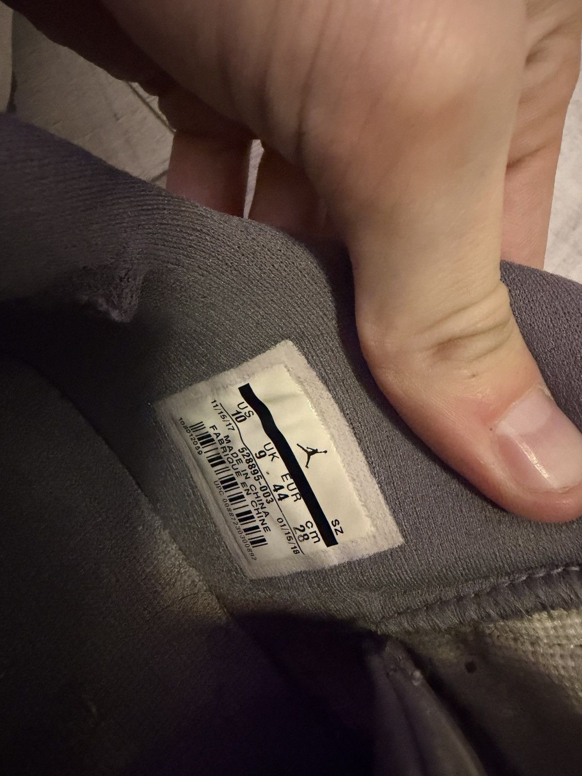 Jordan Brand Jordan 11 Cool Grey Low Size US 10 / EU 43 - 15 Thumbnail