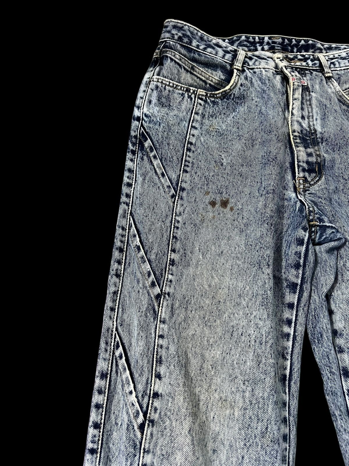 If Six Was Nine Vintage 80’s Edwin United Kingdom Acid Wash Carrot Pattern Size US 29 - 5 Thumbnail