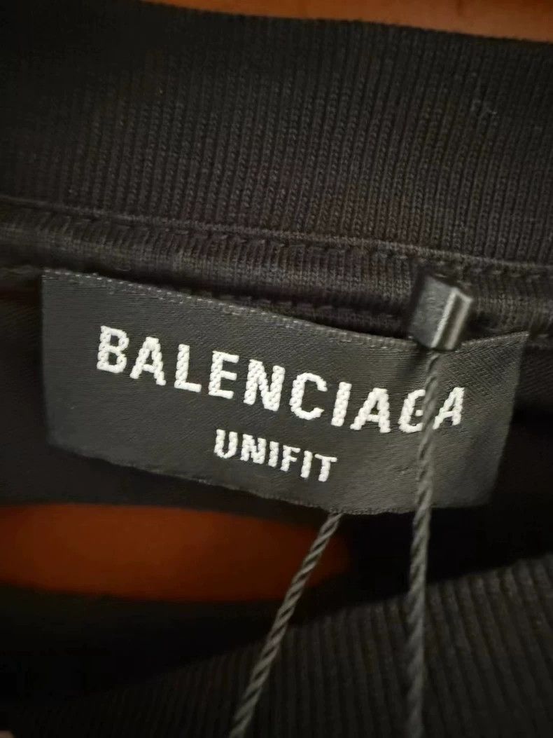Balenciaga Balenciaga Black havoc logo short sleeves Size US XS / EU 42 / 0 - 3 Thumbnail