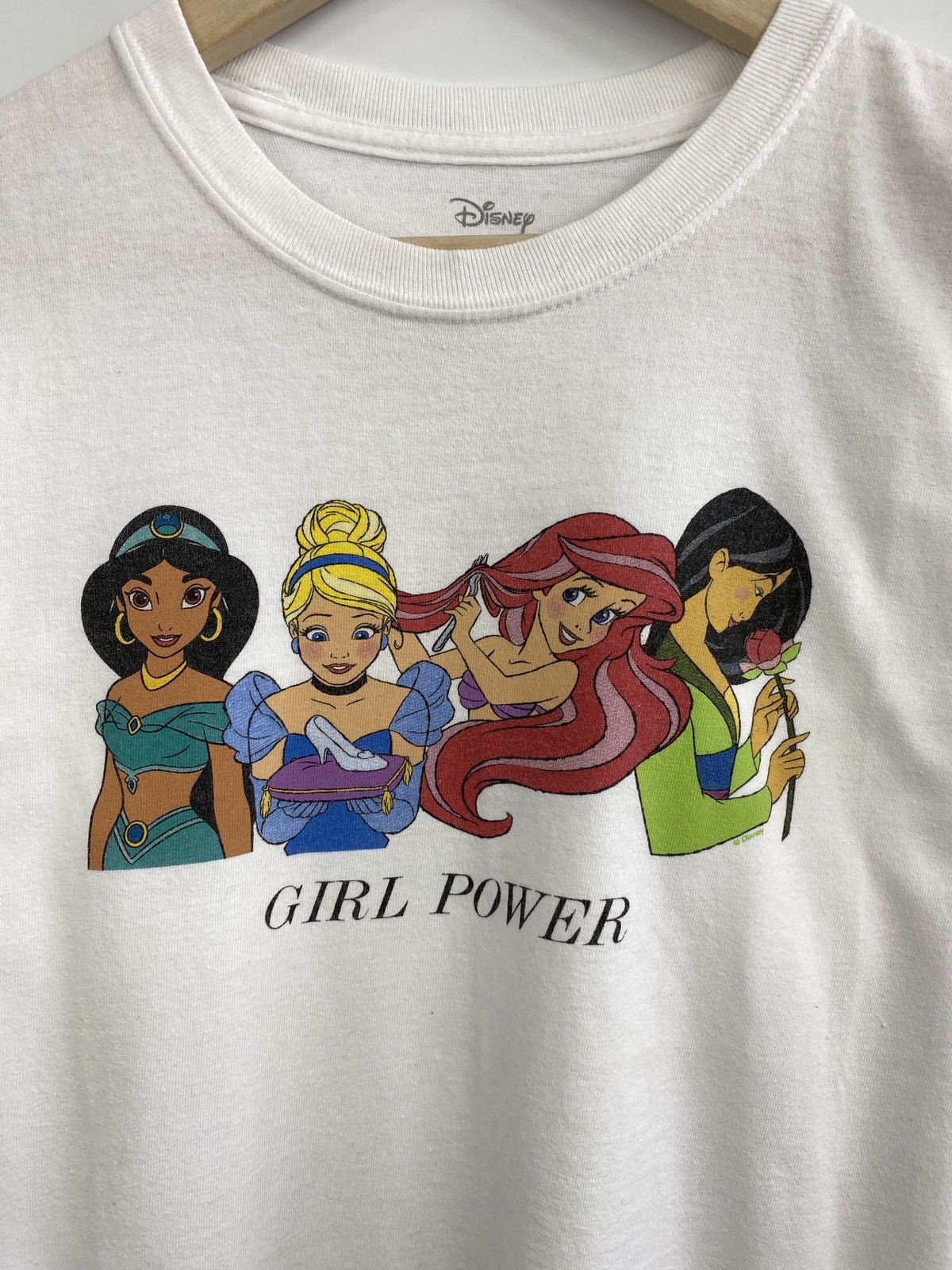 Cartoon Network × Disney × Vintage Vintage Ariel Cinderella Girl Power Disney Pixar t-shirt Size US M / EU 48-50 / 2 - 4 Thumbnail