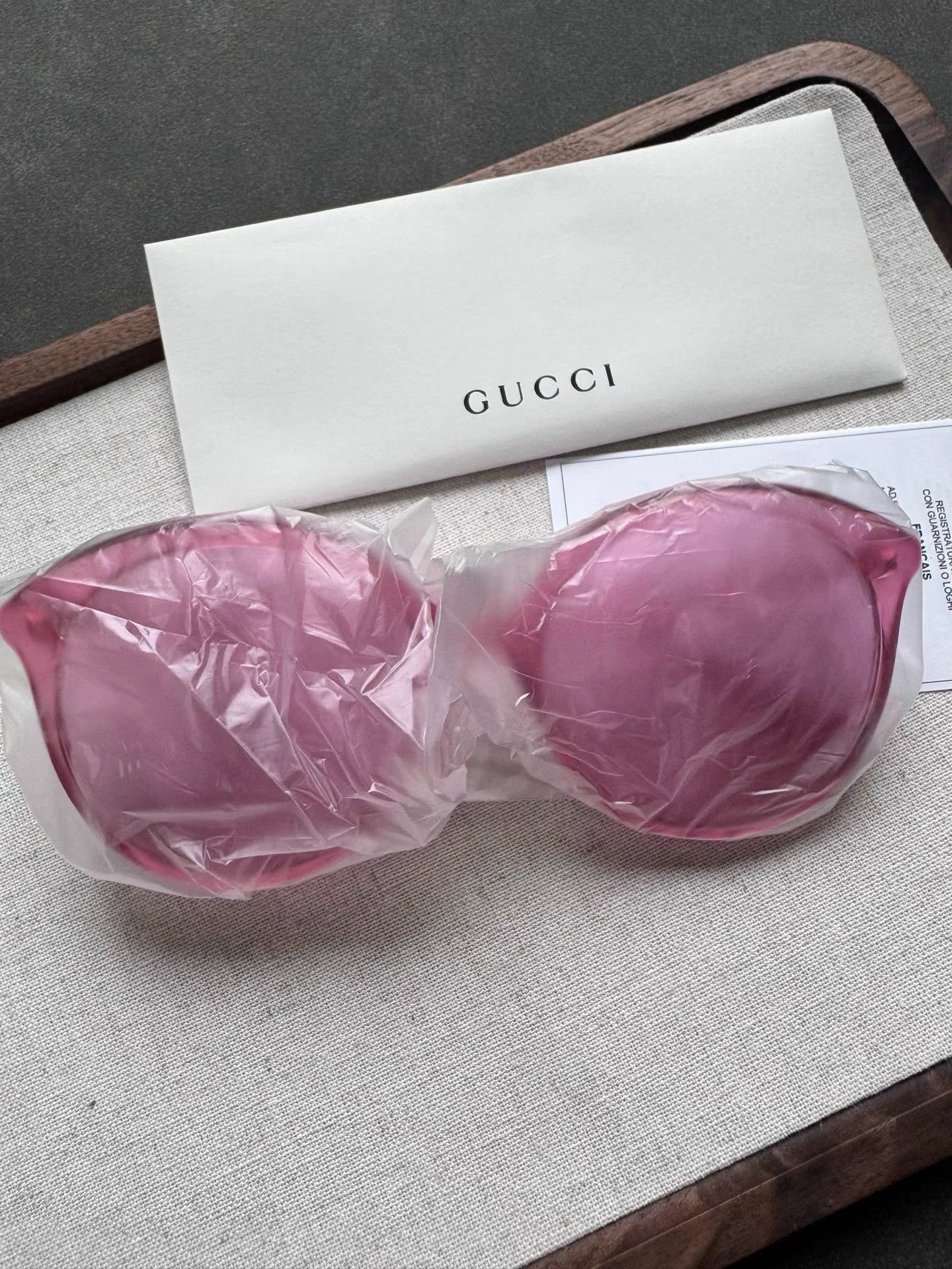 Gucci GUCCI Side Logo Irregular Sunglasses K2 Size ONE SIZE - 2 Thumbnail