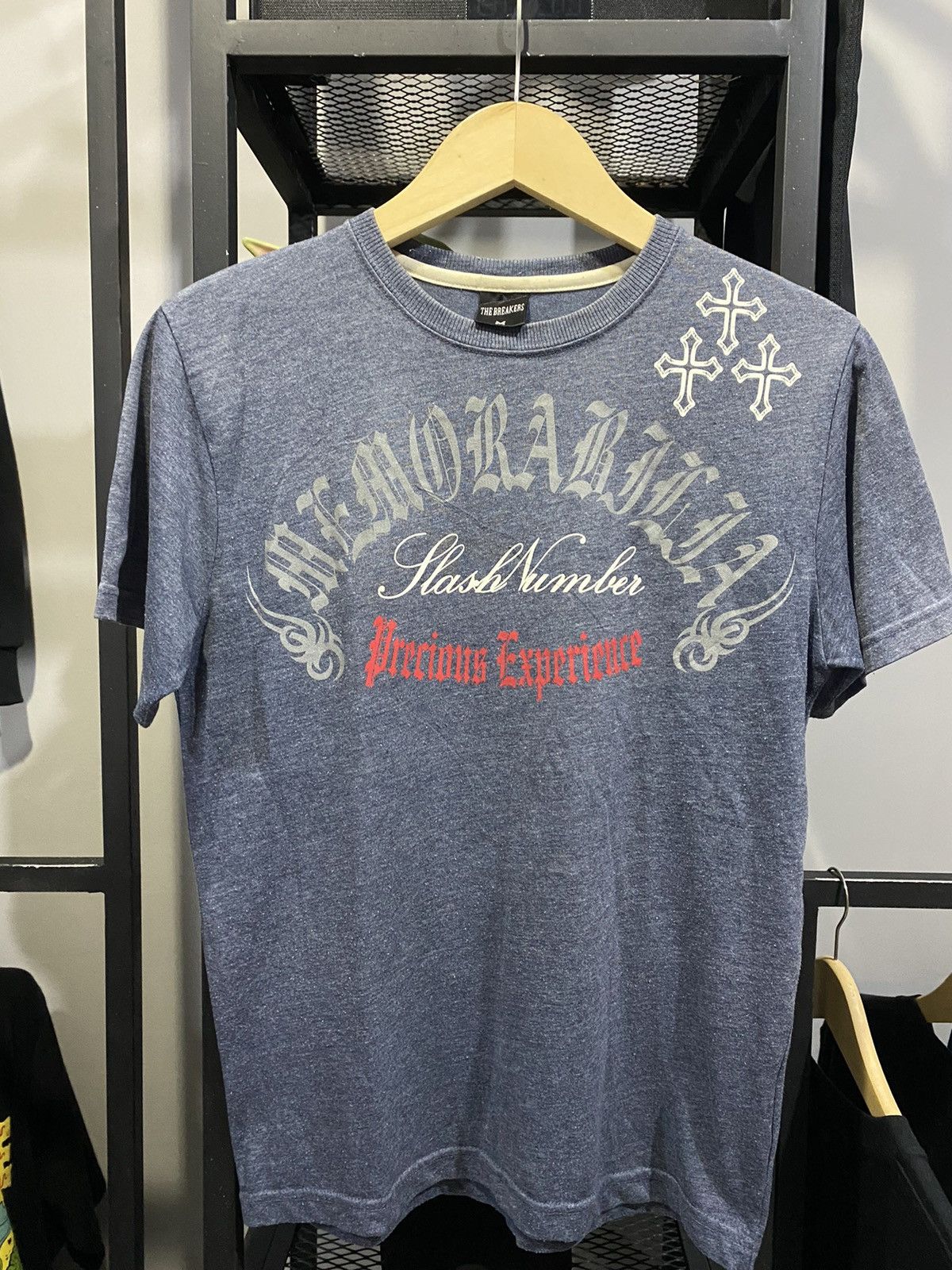 L.G.B. Back Cross long t-shirt size1