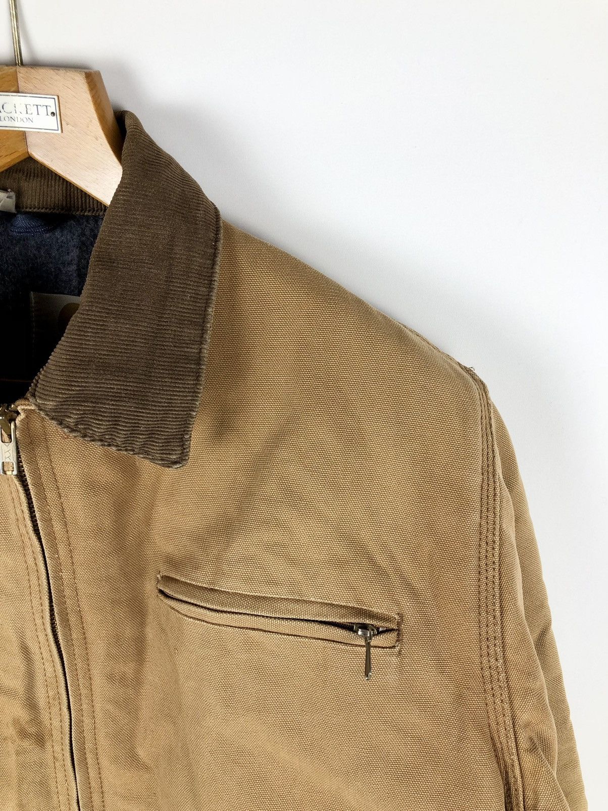 Carhartt × Vintage TRUE VTG 80s Carhartt Duck Canvas Detroit Work Jacket Size US L / EU 52-54 / 3 - 3 Thumbnail