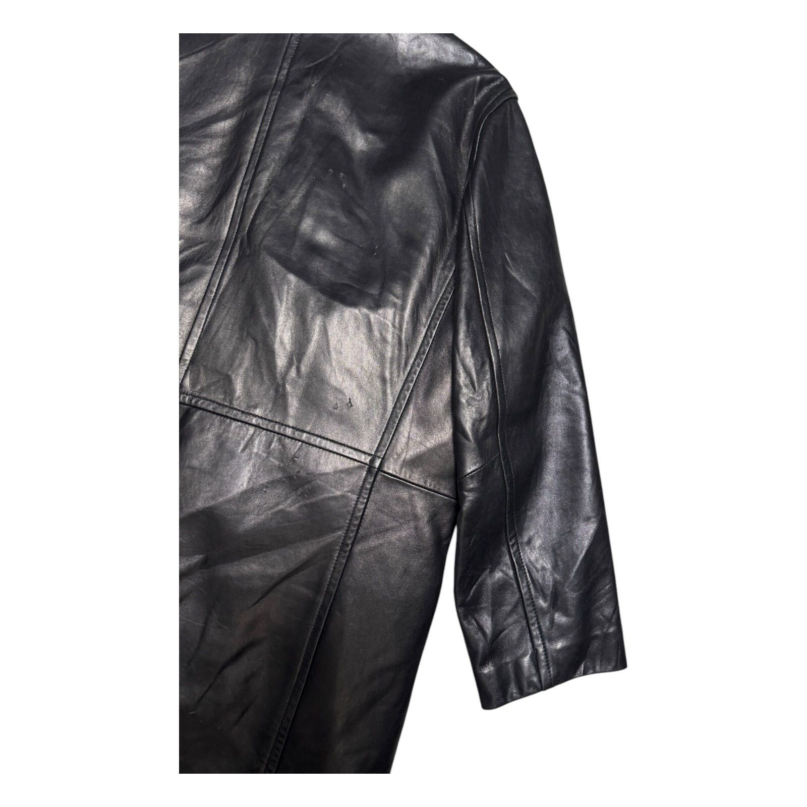 Leather BERNARDO GENUINE LEATHER Designer Winter Coat Jacket Large Size US L / EU 52-54 / 3 - 10 Thumbnail