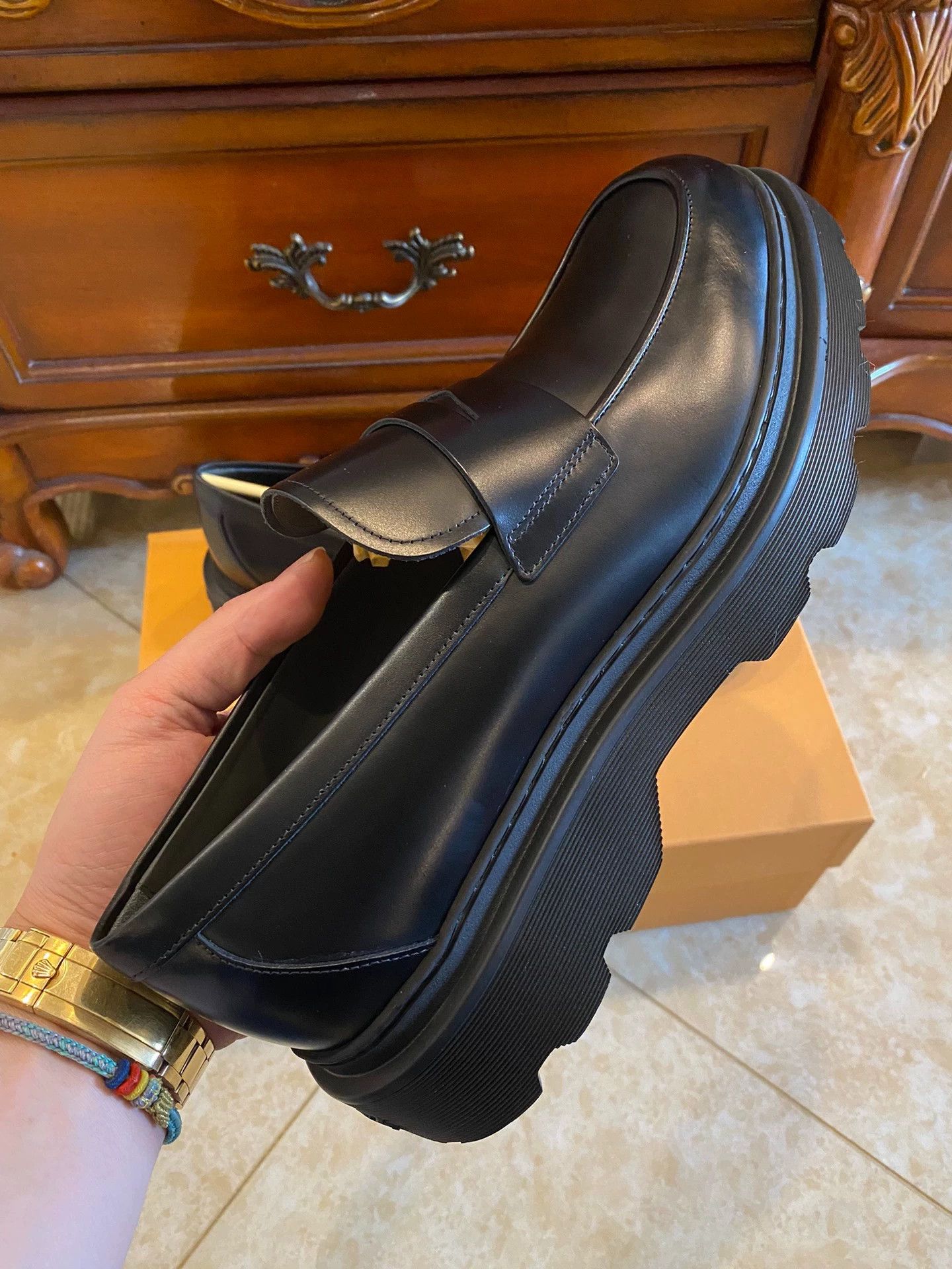 Tod's TODS Loafer Slip-On Platform Gommino Old Money New Size US 8 / EU 41 - 5 Thumbnail