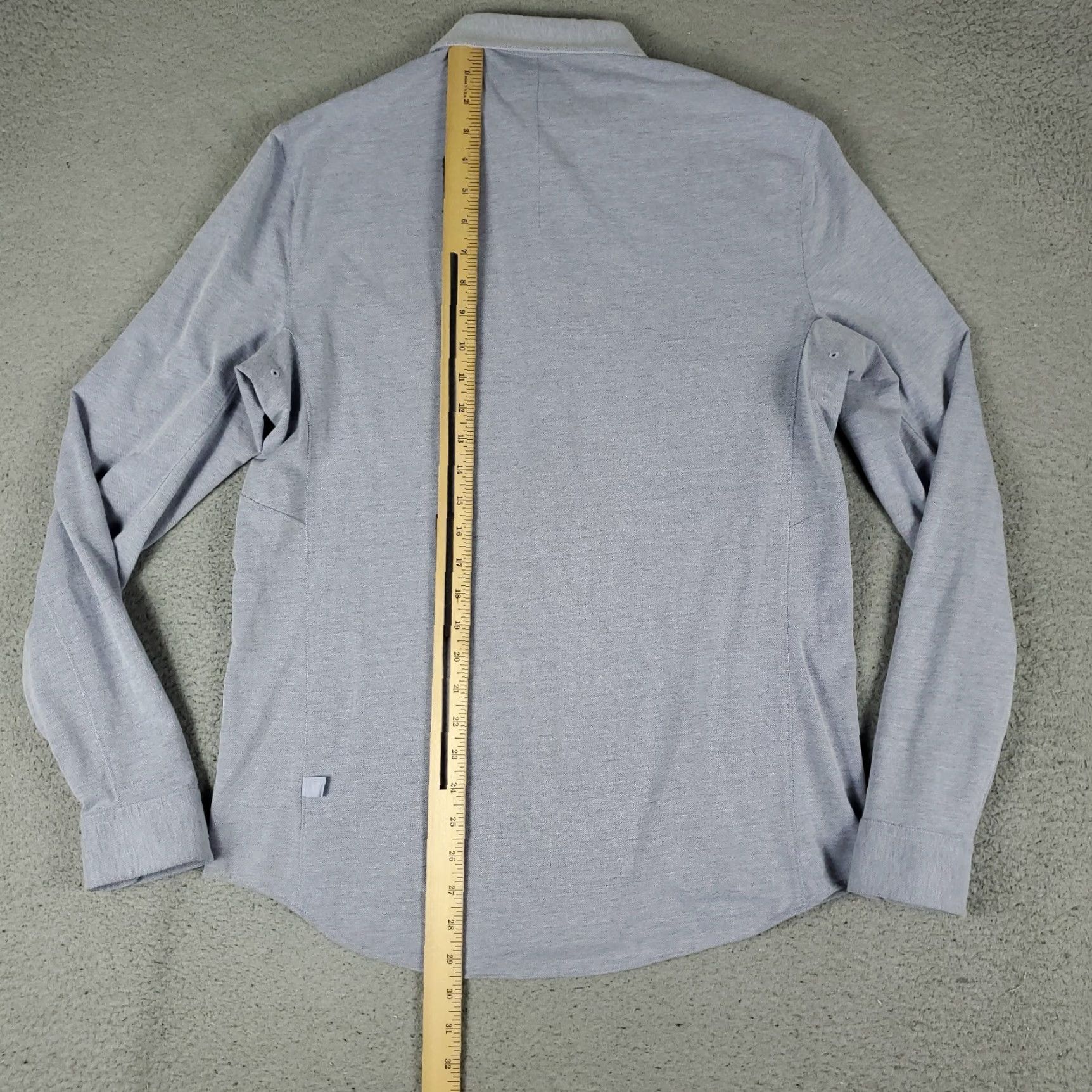 Lululemon Lululemon Shirt Mens Size Medium Blue Stretch Button-Up Long Sleeve Casual Professional Shirt Size US M / EU 48-50 / 2 - 4 Thumbnail