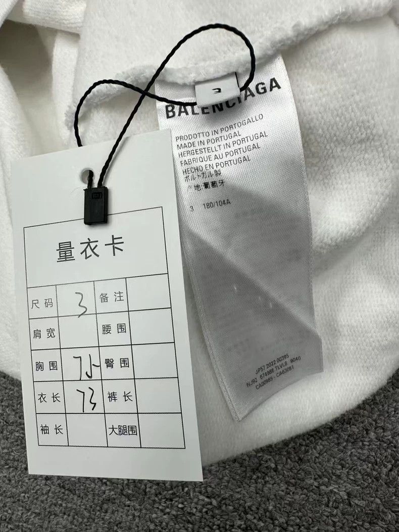 Balenciaga Balenciaga Paris Limited Edition Letter Hoodie-2505 Size US M / EU 48-50 / 2 - 4 Thumbnail