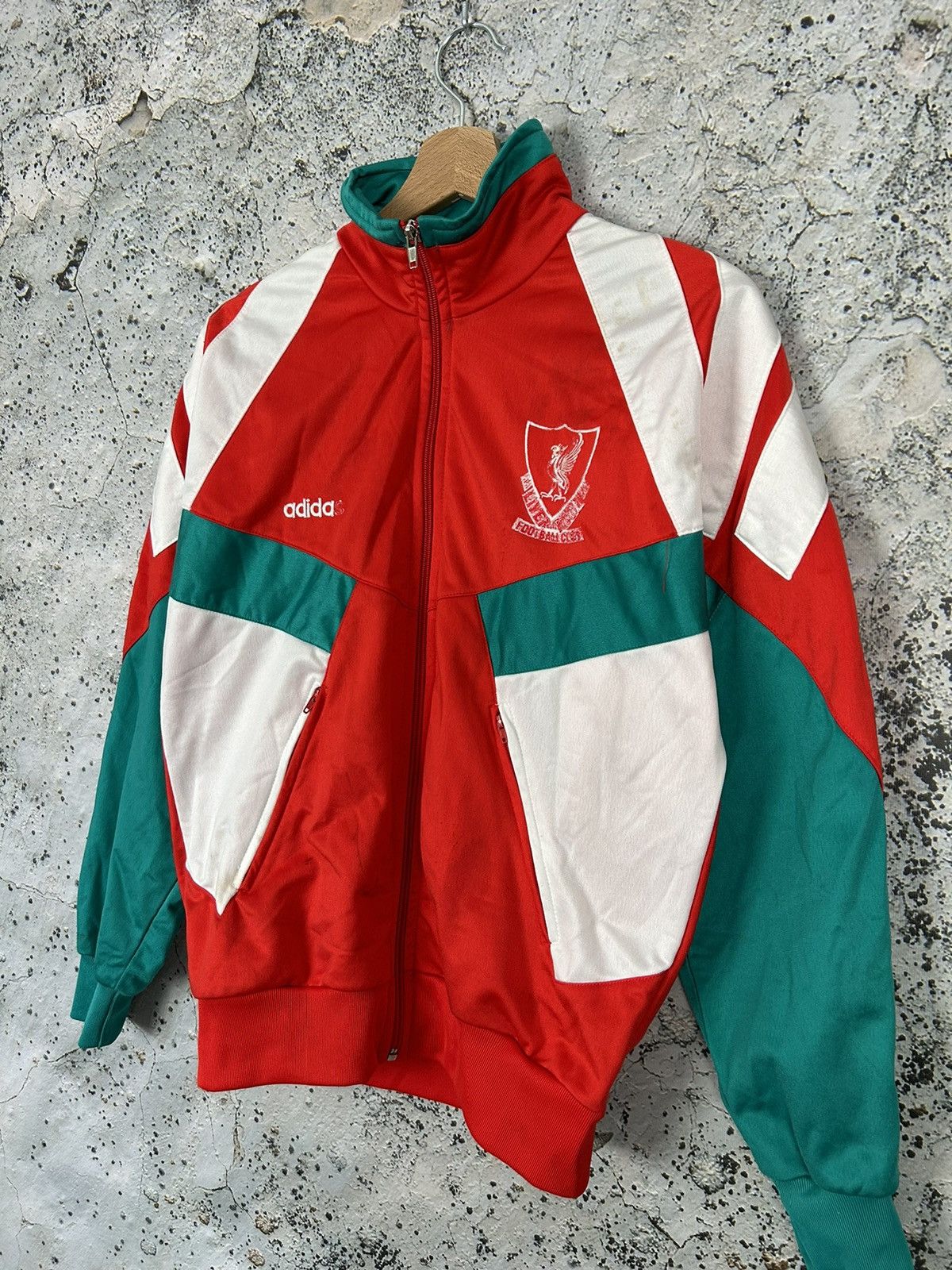 Adidas Vintage Liverpool FC Soccer Football Jersey Sweatshirt 90s Size US M / EU 48-50 / 2 - 2 Thumbnail