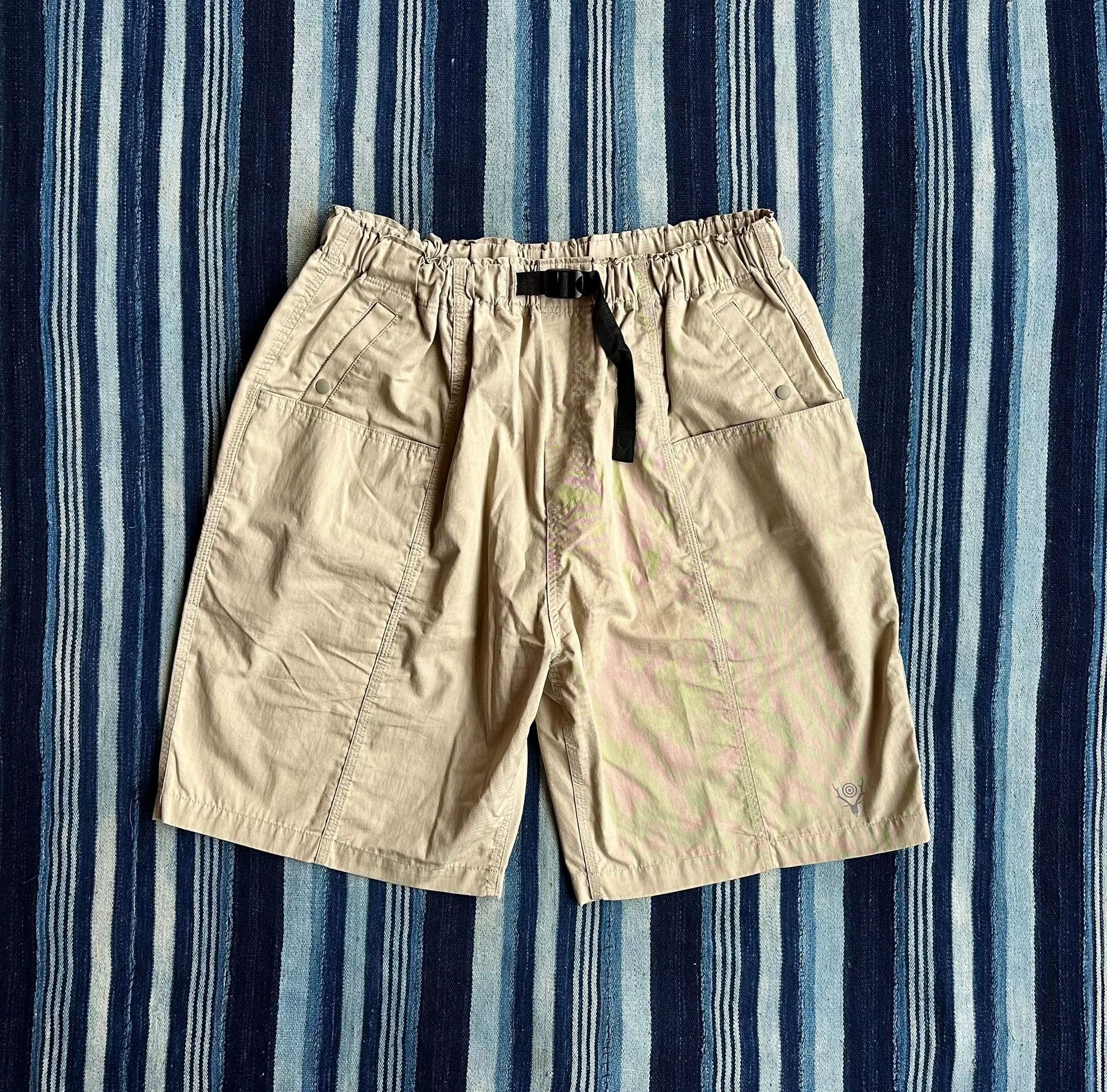 South2 West8 South2 West8 Belted C.S. Nylon Shorts Size US 34 / EU 50 - 1 Thumbnail