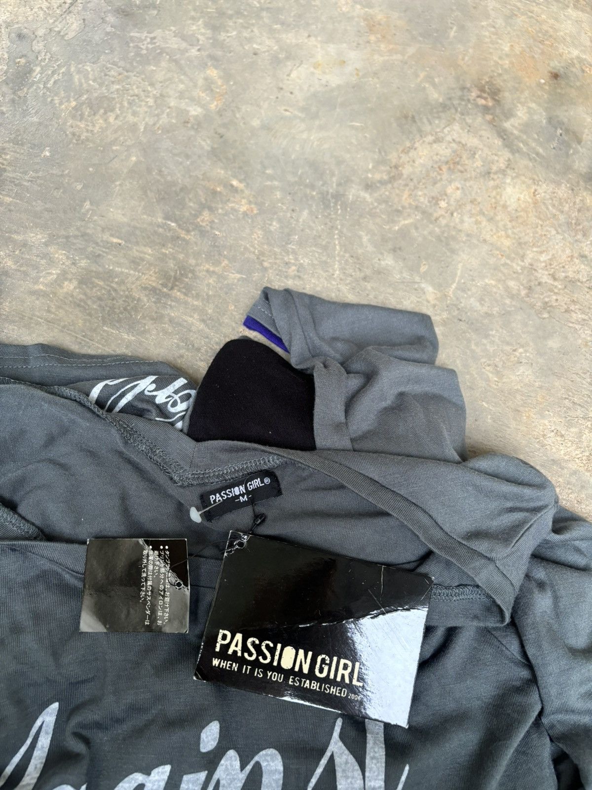 Hysteric Glamour × Japanese Brand Y2k Passion Girl Against Depiance Longsleeve Size M / US 6-8 / IT 42-44 - 9 Thumbnail