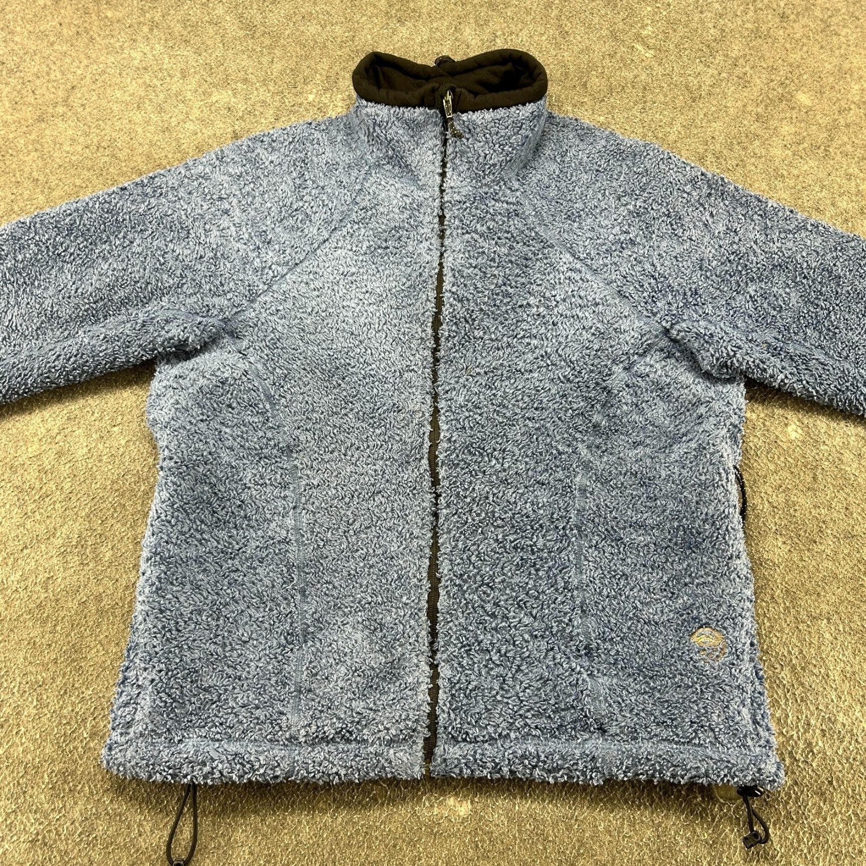 Mountain Hardwear VINTAGE Mountain Hardwear Jacket Womens L Blue Deep Pile Fleece Full Zip Polyester USA Size L / US 10 / IT 46 - 3 Thumbnail