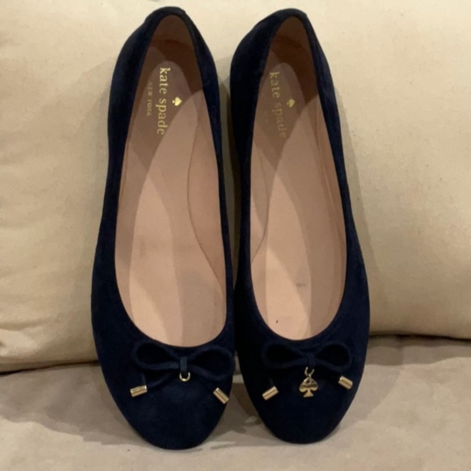 Kate Spade Kate Spade Benice Women's Navy Ballet Flats Size US 9 / IT 39 - 3 Thumbnail