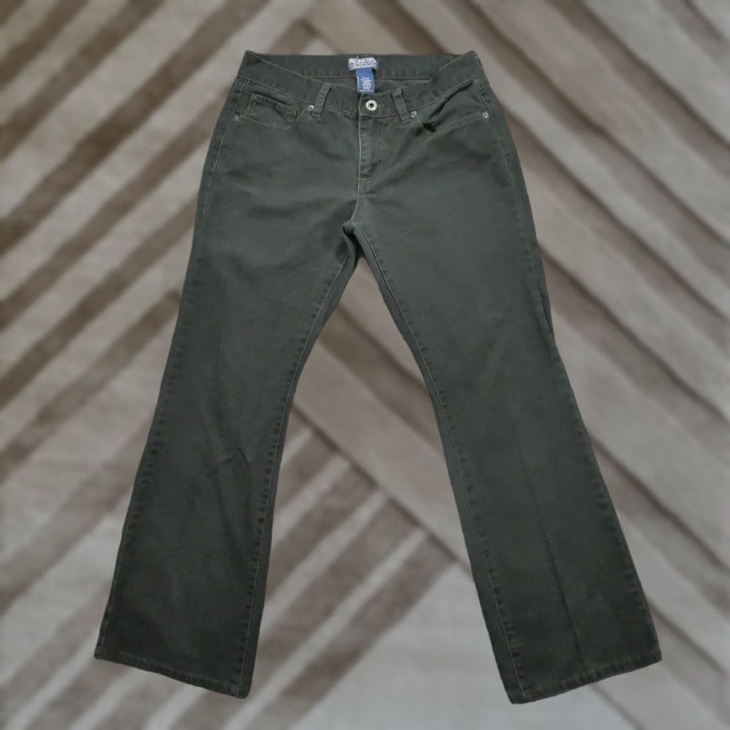 Ralph Lauren VINTAGE Ralph Lauren Pants Womens 8 8x30 Black Polo Jeans Co 30x28 Y2K Size 30" / US 8 / IT 44 - 1 Thumbnail