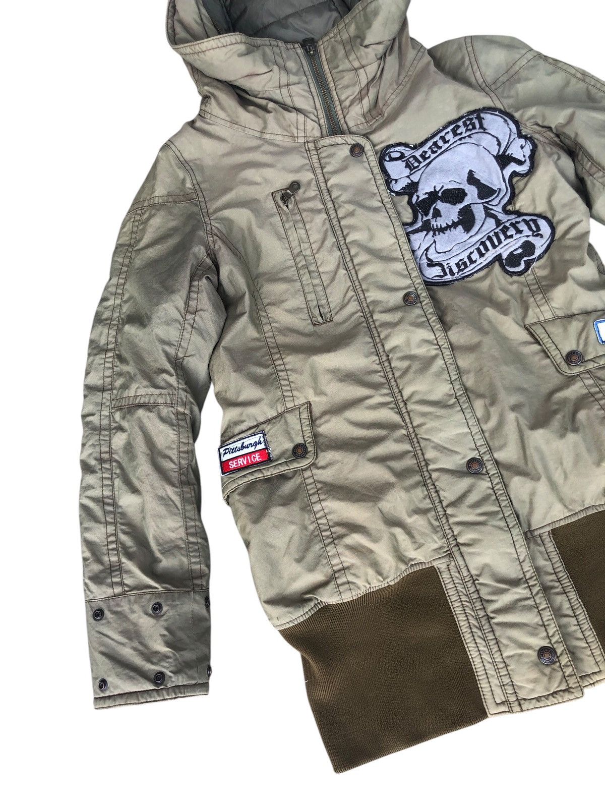 Hysteric Glamour × Japanese Brand 🔥Histeric Glamour Army Puffer Hoodies Jacket🔥 Size M / US 6-8 / IT 42-44 - 5 Thumbnail