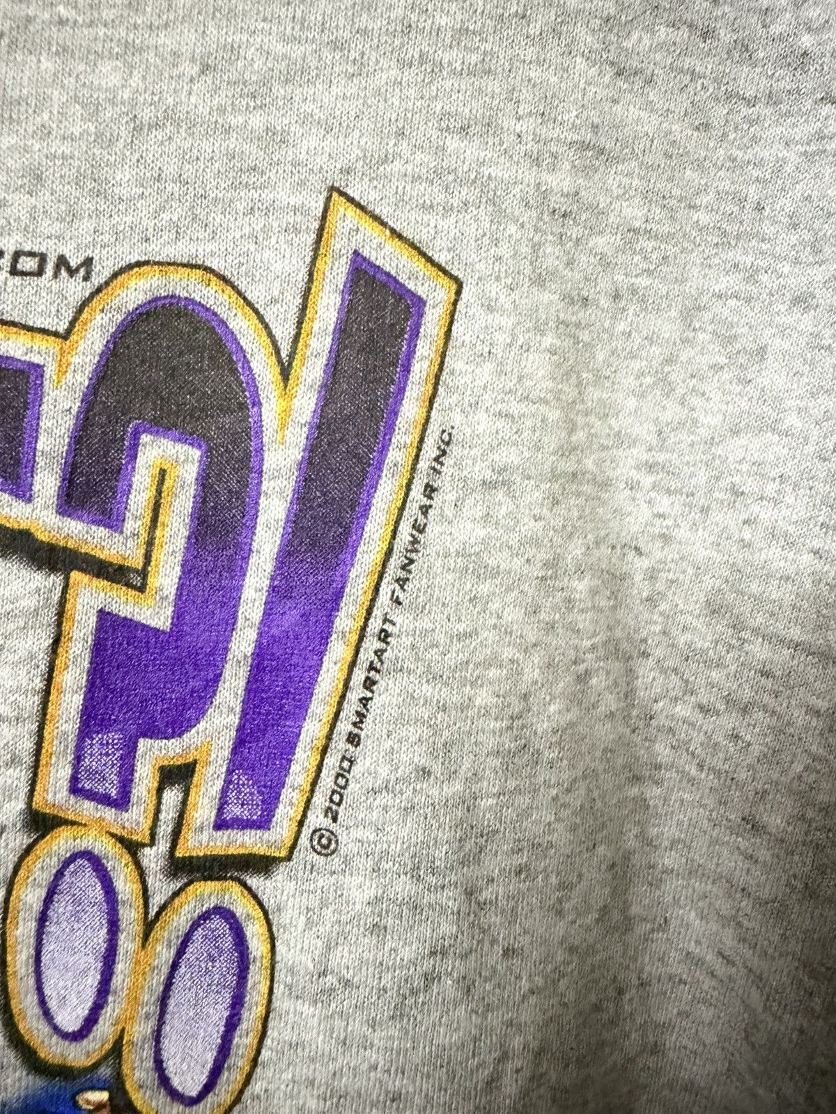Vintage Baltimore Ravens Who Let The Dog Out Caricature T-Shirt 2001 Size US L / EU 52-54 / 3 - 3 Thumbnail