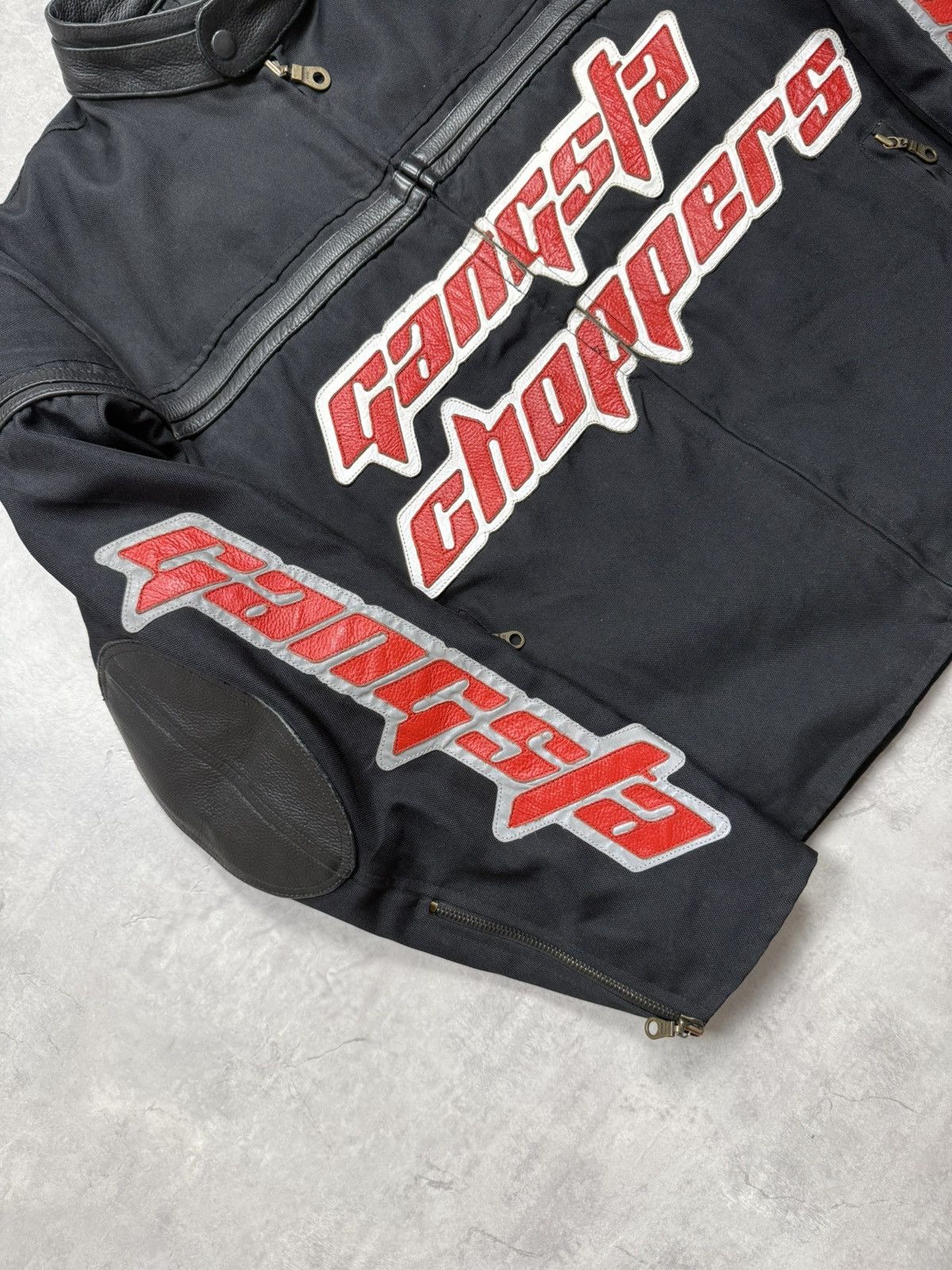 Vintage Gangsta Choppers Vintage Motocycle Jacket Size US S / EU 44-46 / 1 - 3 Thumbnail