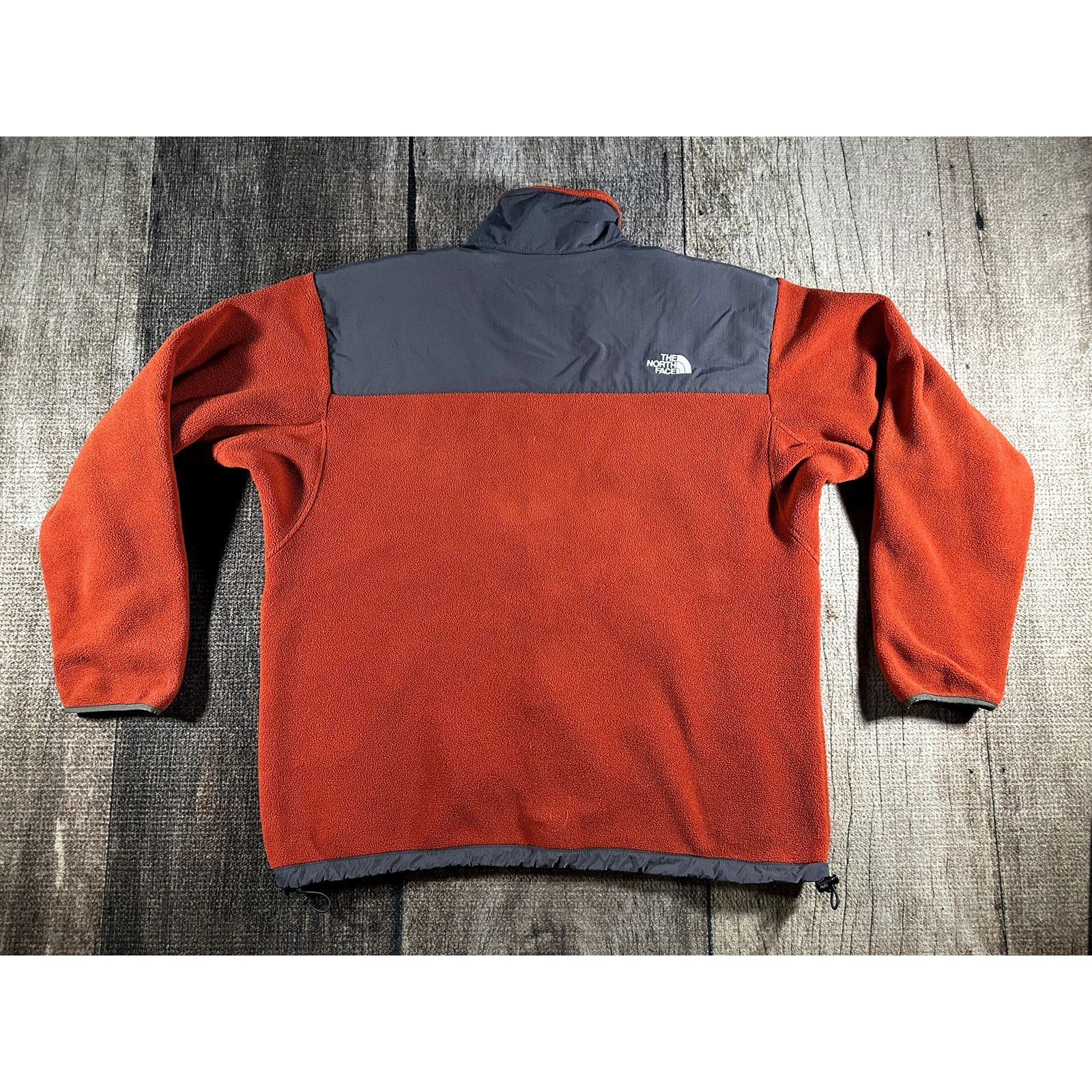 The North Face North Face Mens Orange Grey Denali Vented Fleece Jacket XL Size US XL / EU 56 / 4 - 9 Thumbnail