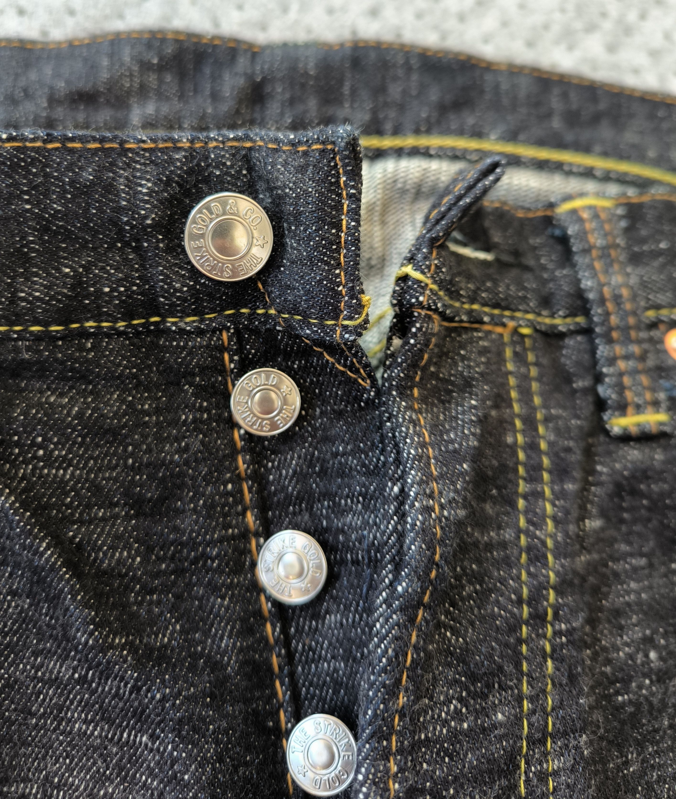 The Strike Gold THE STRIKE GOLD slubby series SG7104 selvedge jenas Size US 32 / EU 48 - 4 Thumbnail