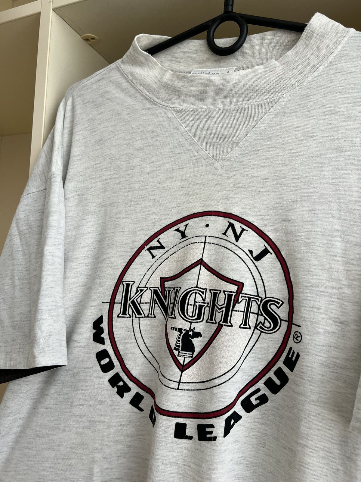 Adidas Vintage 90s Adidas NY NJ Knights WLAF World League Football Size US M / EU 48-50 / 2 - 12 Thumbnail