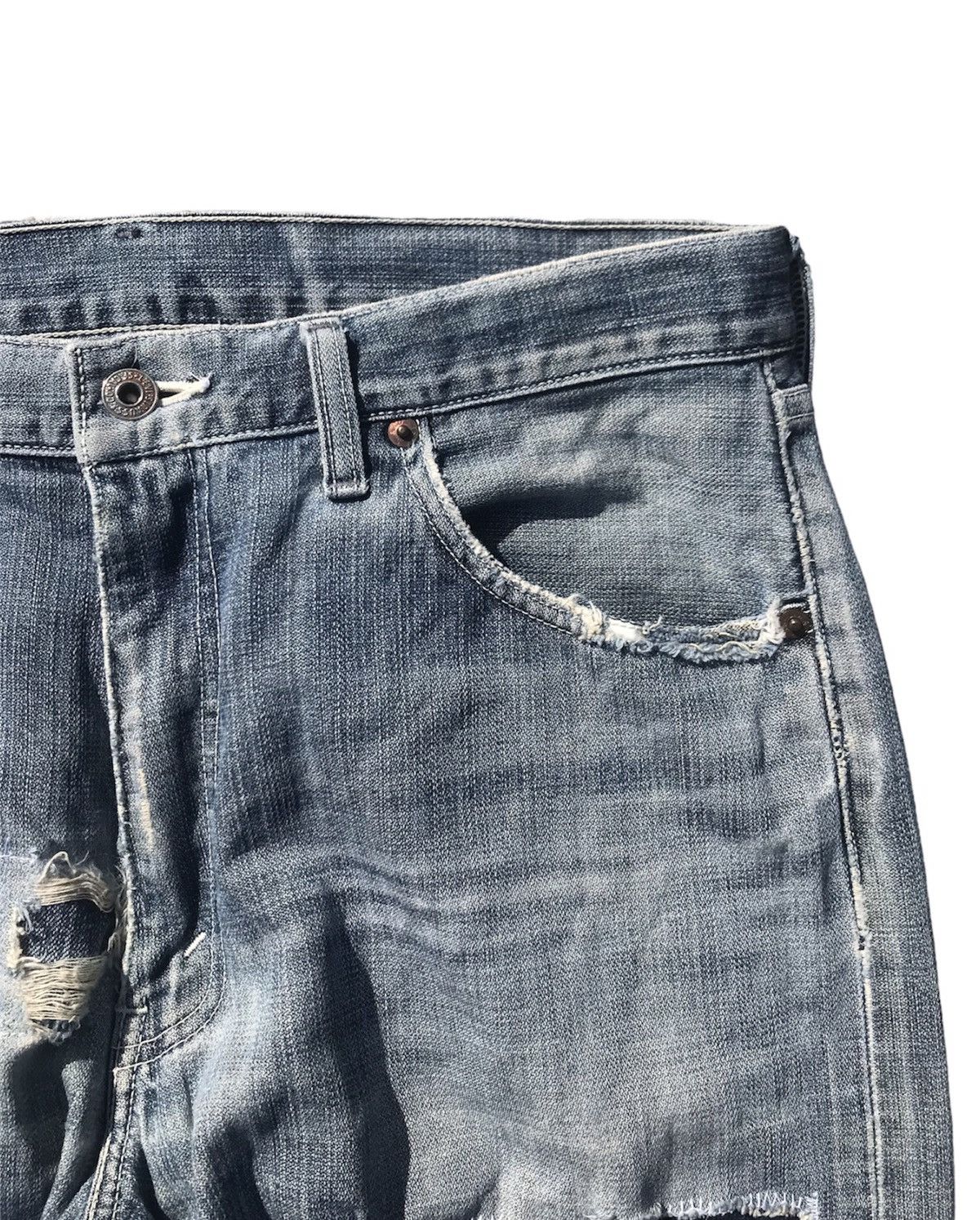 Levi's Thrashed Levi’s 503 Reworked Jeans Size US 32 / EU 48 - 8 Thumbnail