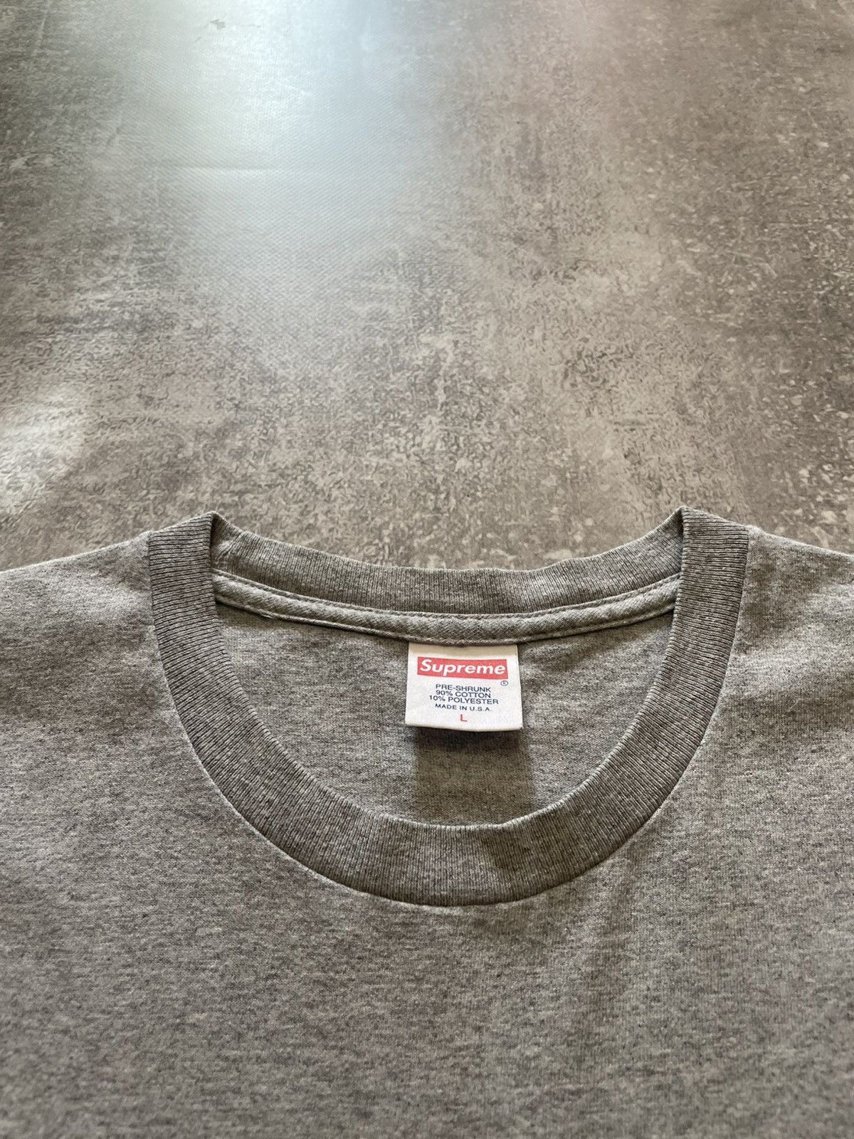 Hypebeast Supreme Girls T-Shirt Gray SS15 Size US L / EU 52-54 / 3 - 8 Thumbnail