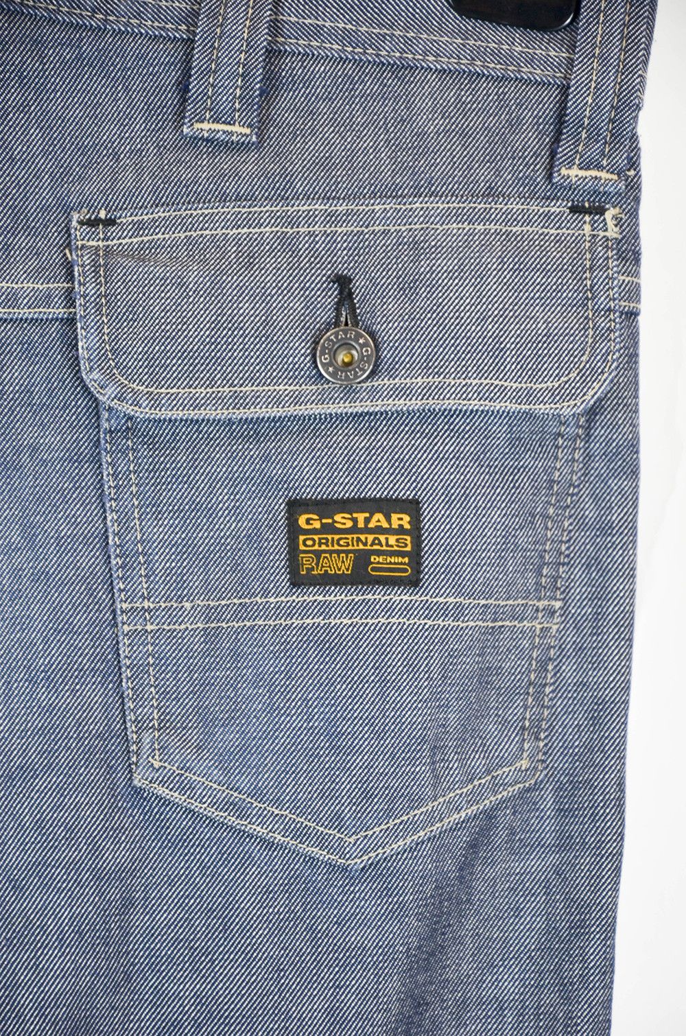G-Star G-Star RAW Flared Denim Jeans w Knee Panels 33x36 Size US 33 - 16 Thumbnail