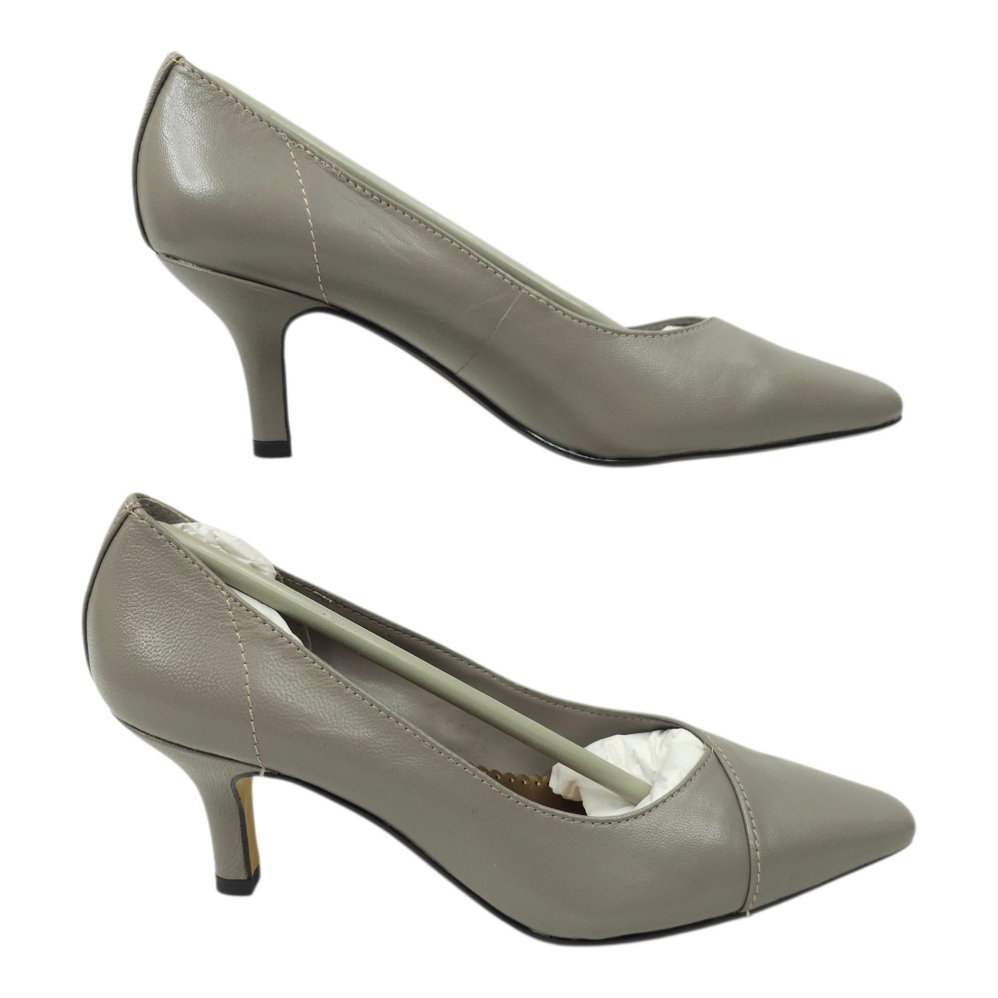 Other Bella Vita WOW Taupe Pump Womens Size 5 M Kitten Heel Size US 5 / IT 35 - 10 Thumbnail