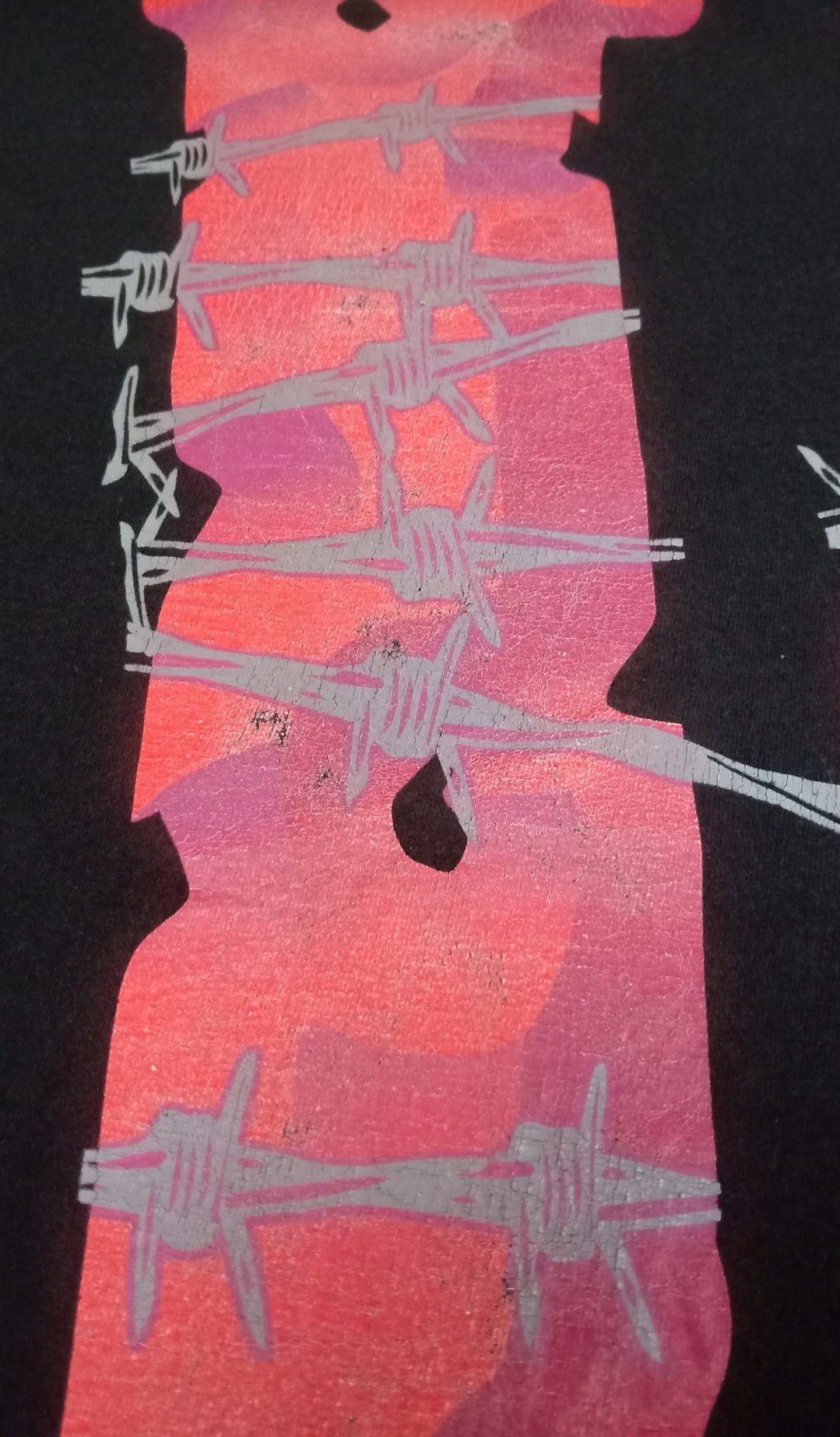 999 Club × Vlone Vlone x Juice Wrld 999 Barbed Wire T-shirt Size US L / EU 52-54 / 3 - 19 Thumbnail